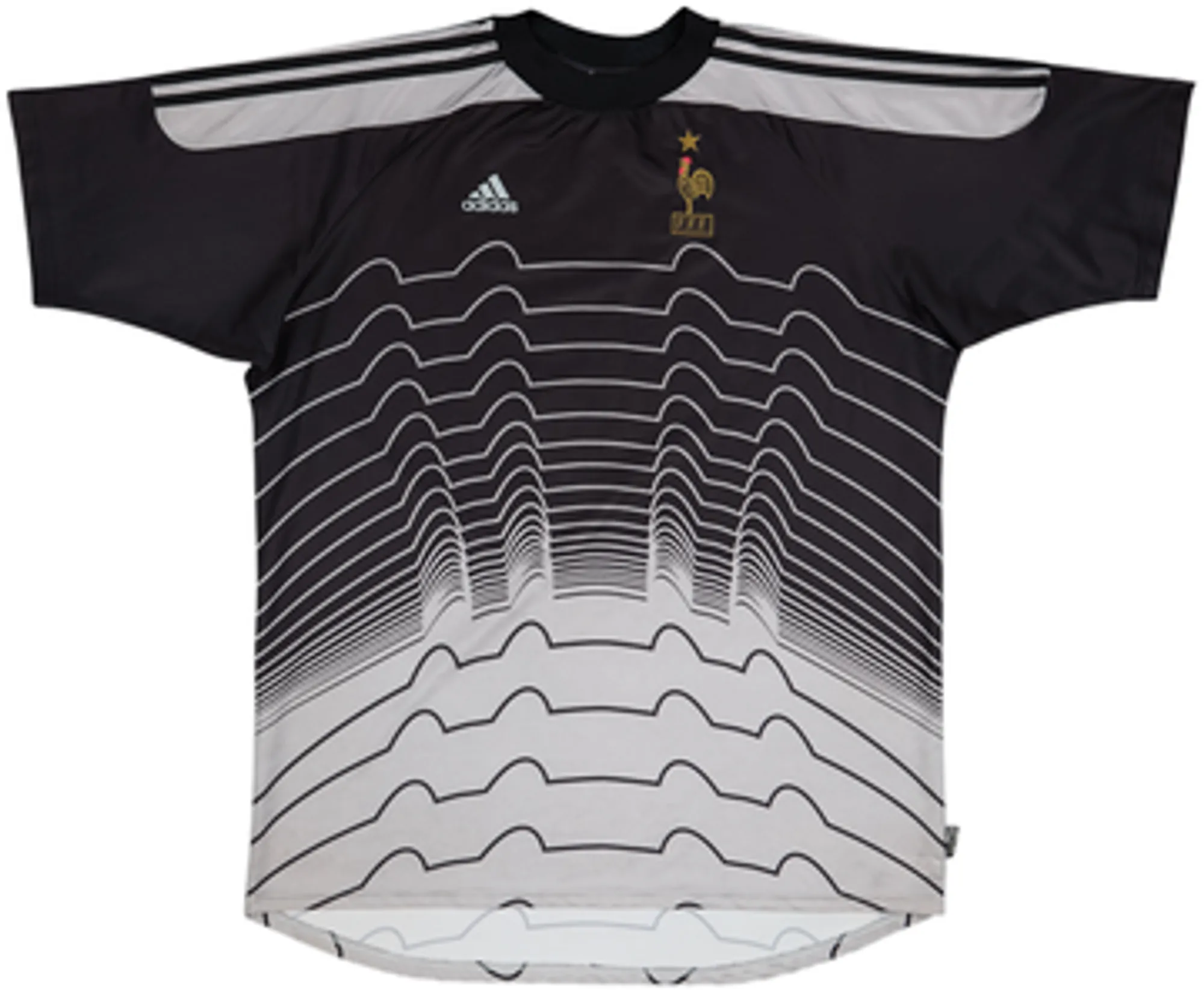 2000-02 France GK S/S Shirt Barthez #16 - 6/10 - (XL)