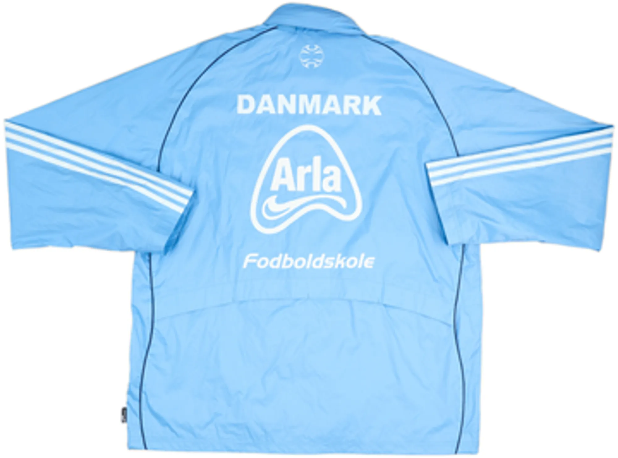 2005-06 Denmark Fodbolskole adidas Hooded Rain Jacket - 8/10 - (XL/XXL)