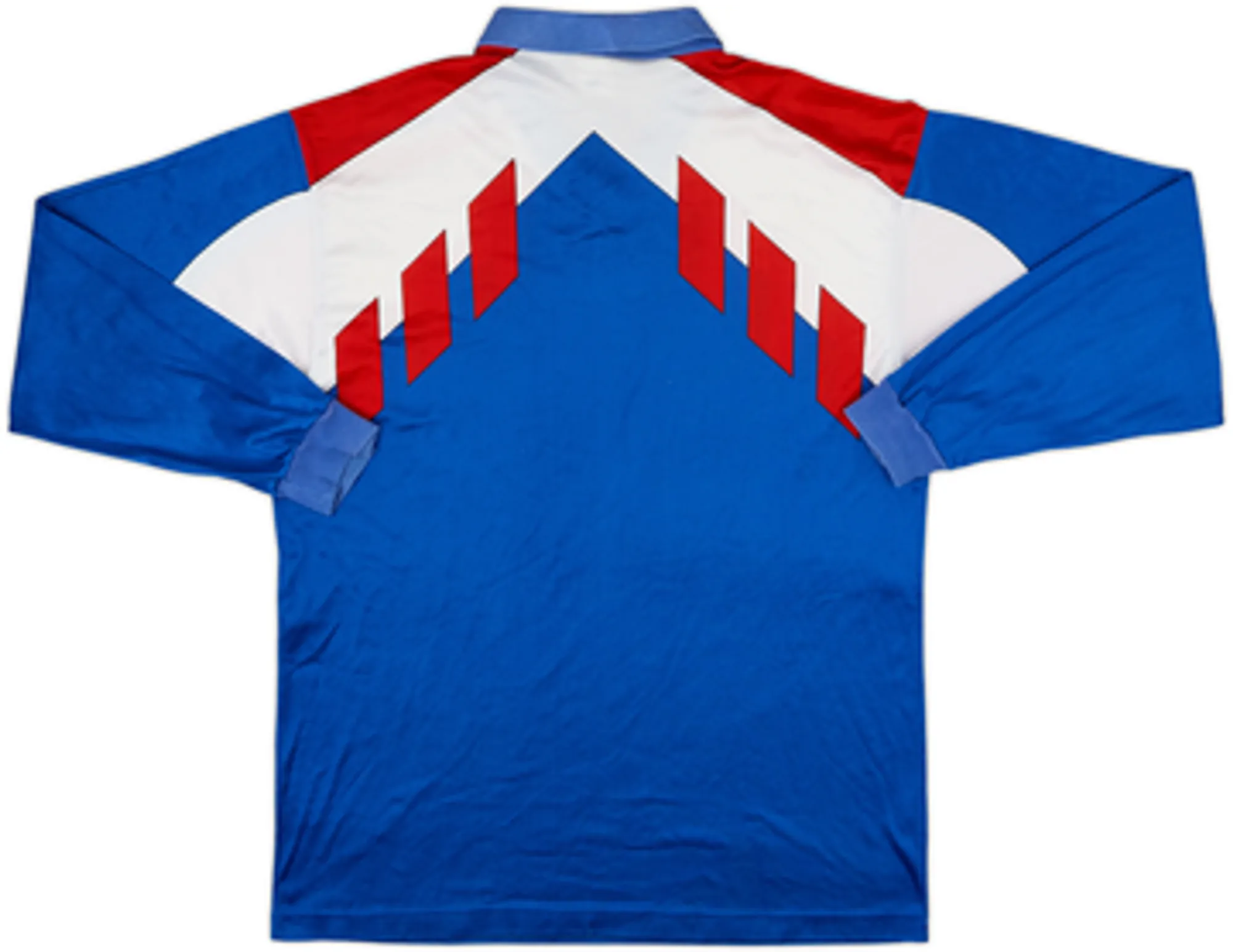 1990-92 France Home L/S Shirt - 3/10 - (L)