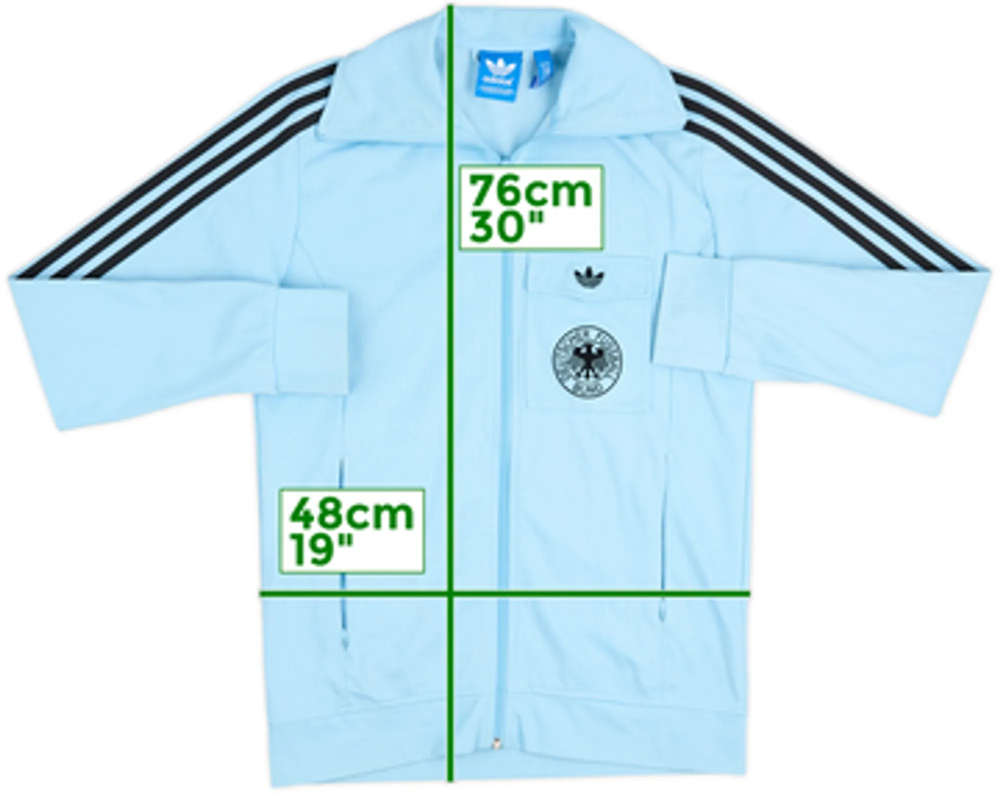 2014-15 Germany adidas Retro Track Jacket - 6/10 - (M)