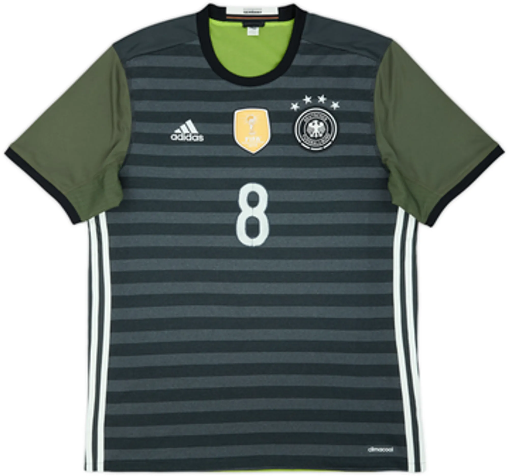 2015-17 Germany Away Shirt Ozil #8 - 7/10 - (L)