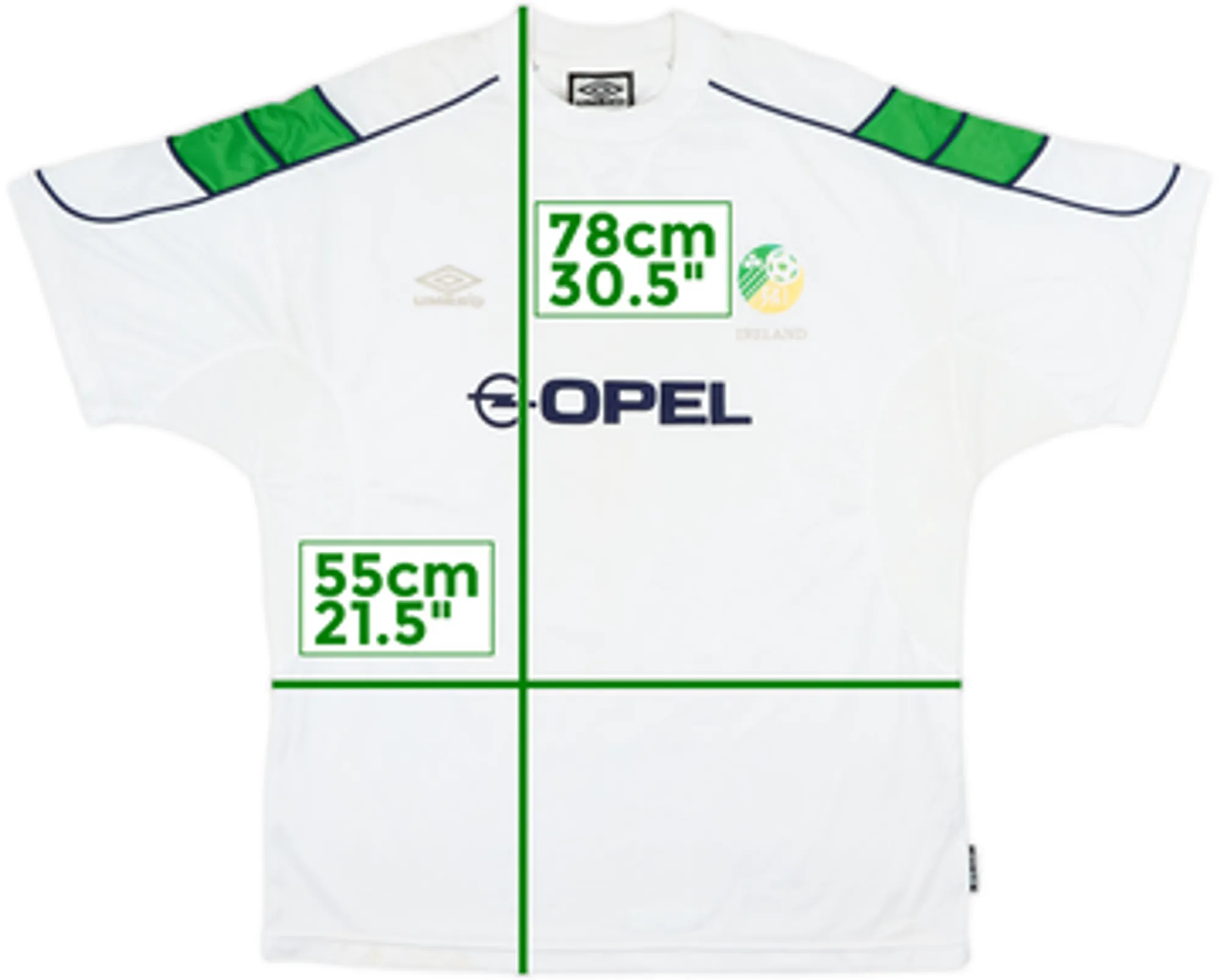 2000 Ireland Away Shirt - 5/10 - (L)