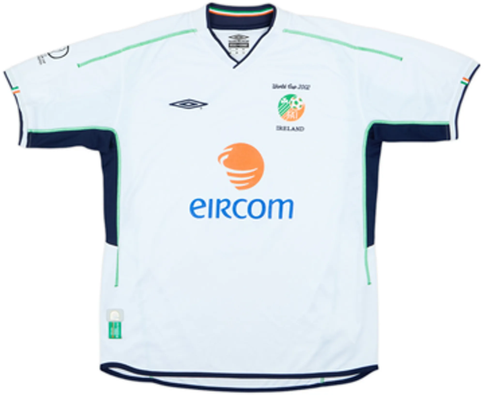 2002-03 Ireland 'World Cup 2002' Away Shirt Keane #6 - 6/10 - (L)