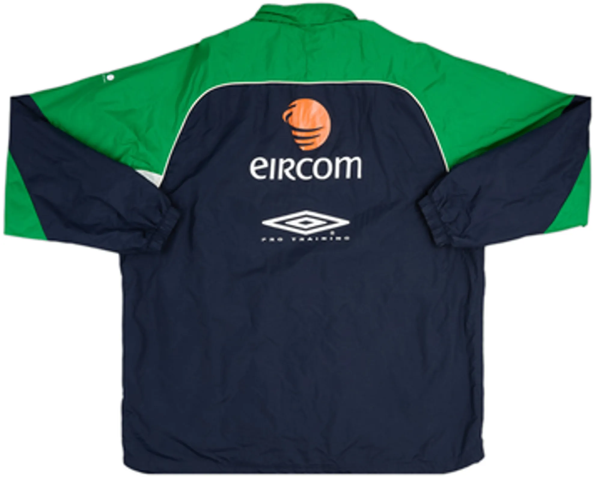 2002-03 Ireland Umbro 1/4 Zip Drill Top - 8/10 - (XXL)