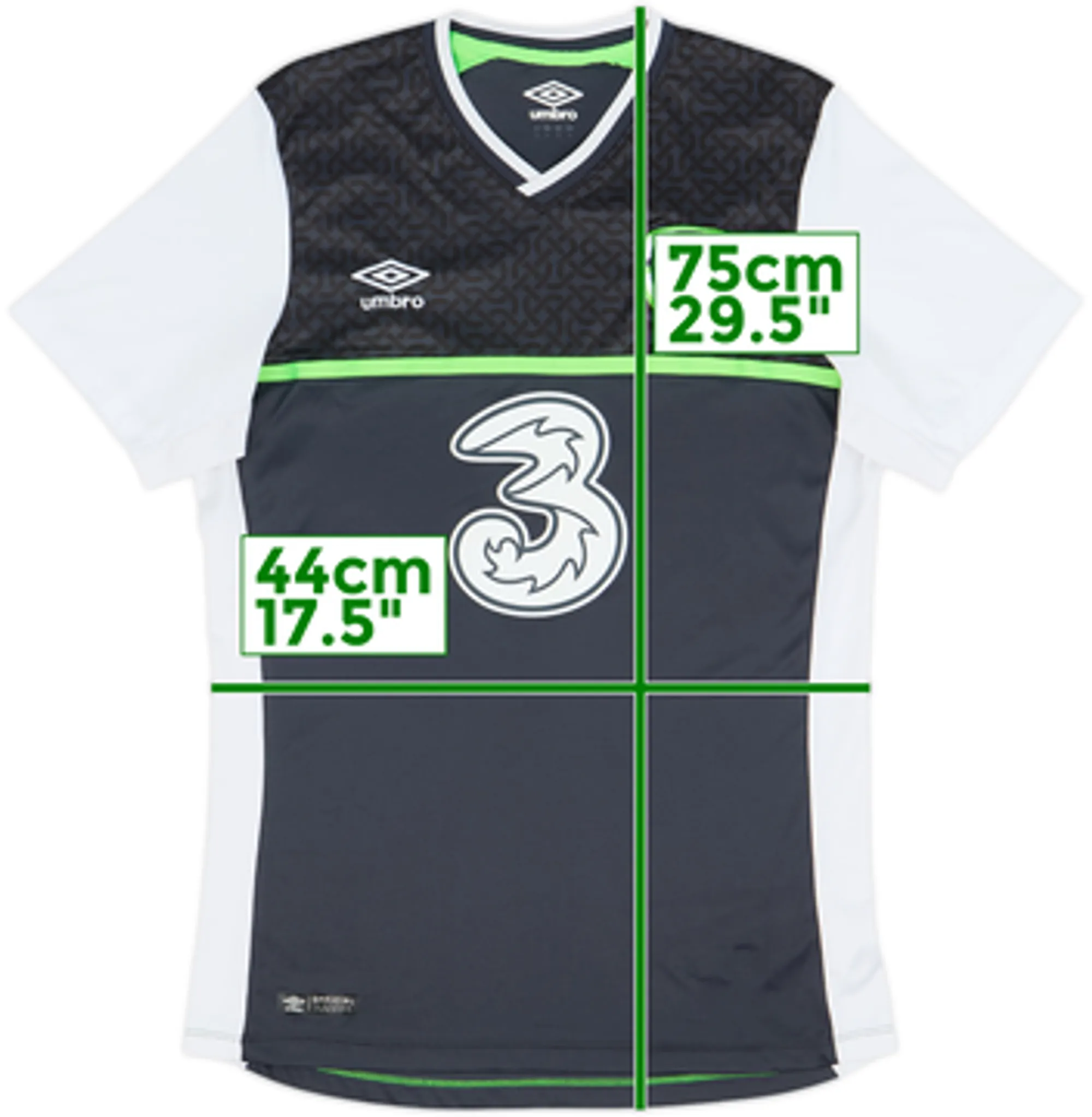 2015-16 Ireland Umbro Third Shirt - 7/10 - (S)