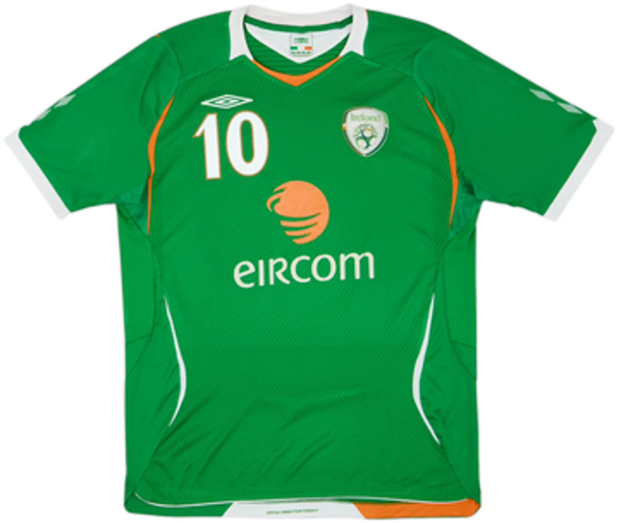 2008-10 Ireland Home Shirt Keane #10 - 5/10 - (L)