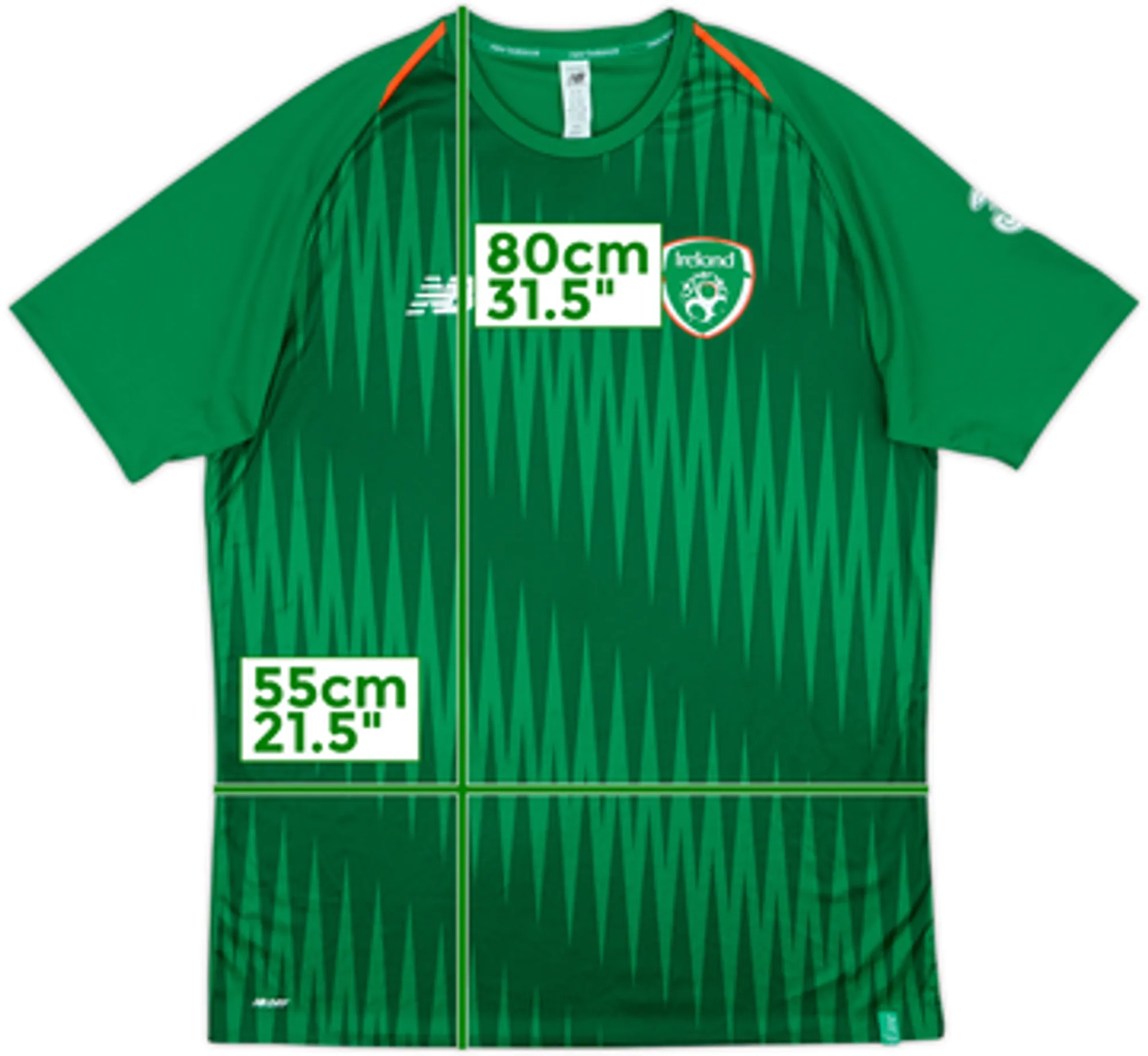 2018-20 Ireland New Balance Training Shirt - 10/10 - (XL)