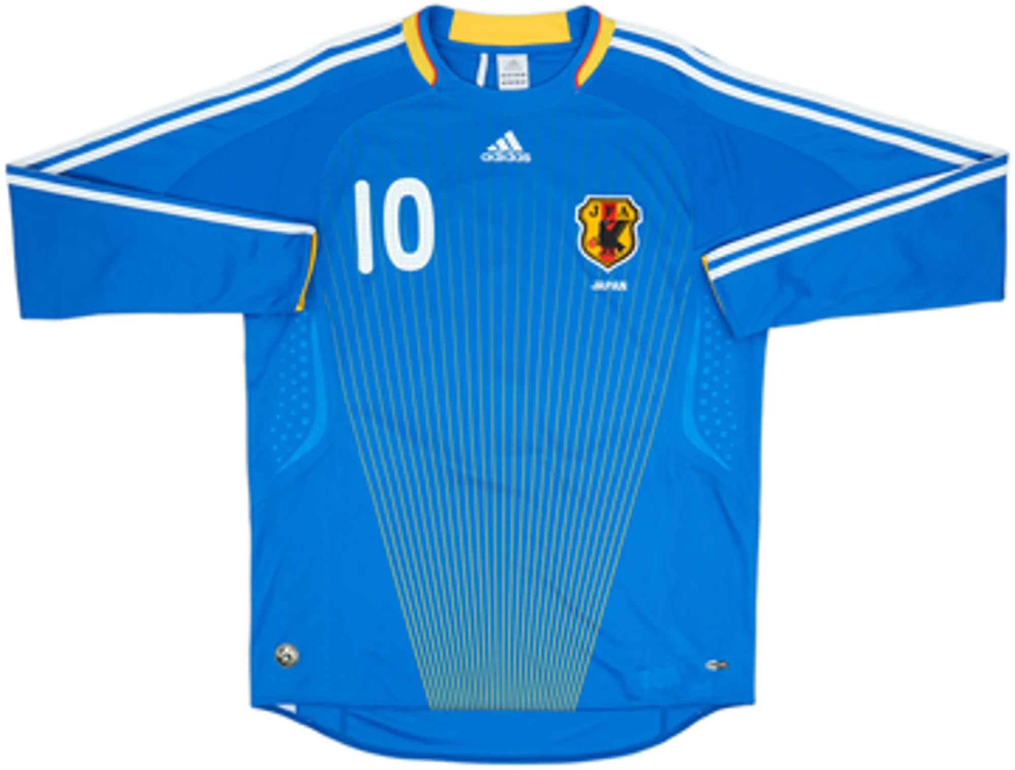 2008-09 Japan Home L/S Shirt Nakamura #10 - 8/10 - (L)
