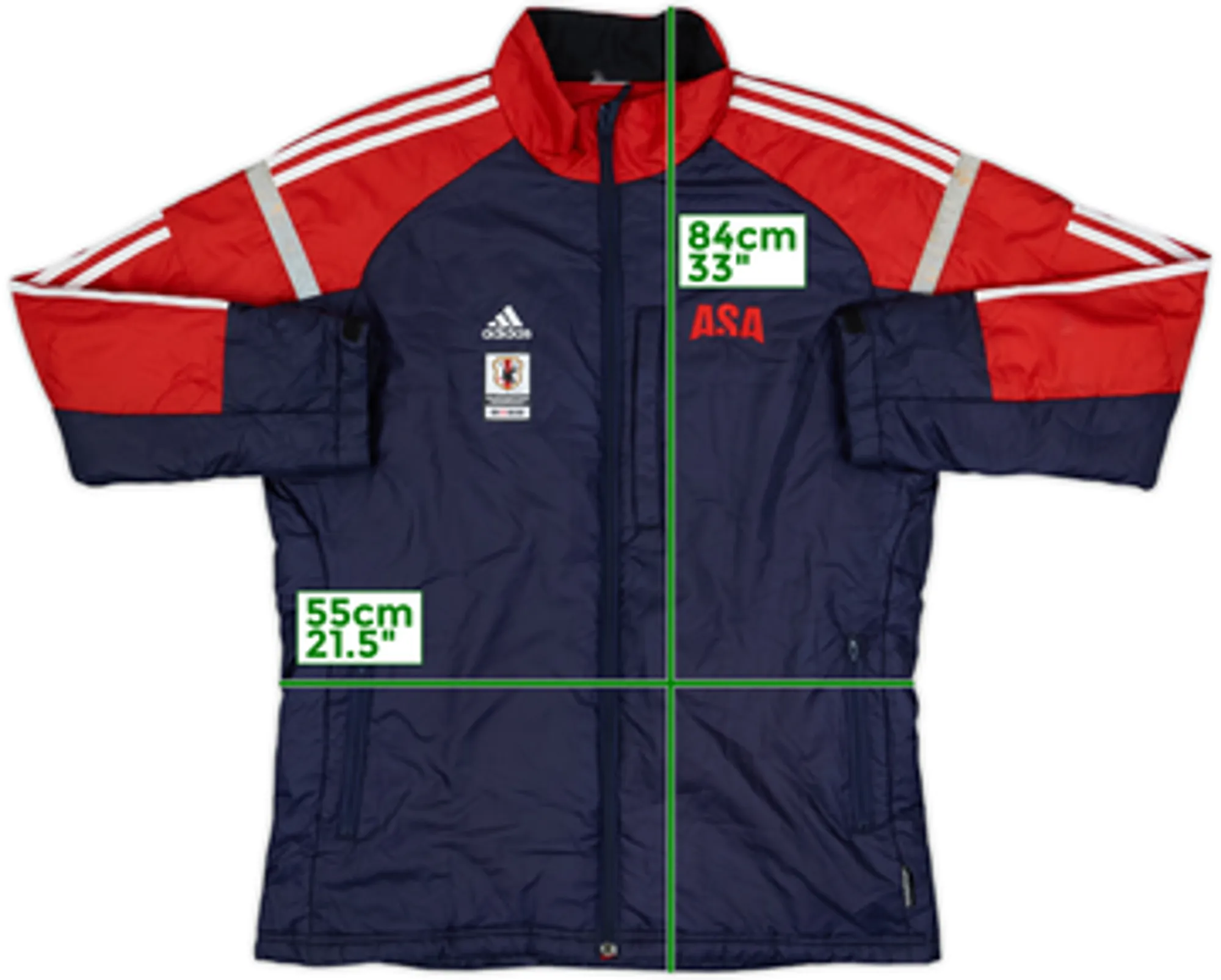 2017-18 Japanese FA adidas Padded Coat - 5/10 - (L)