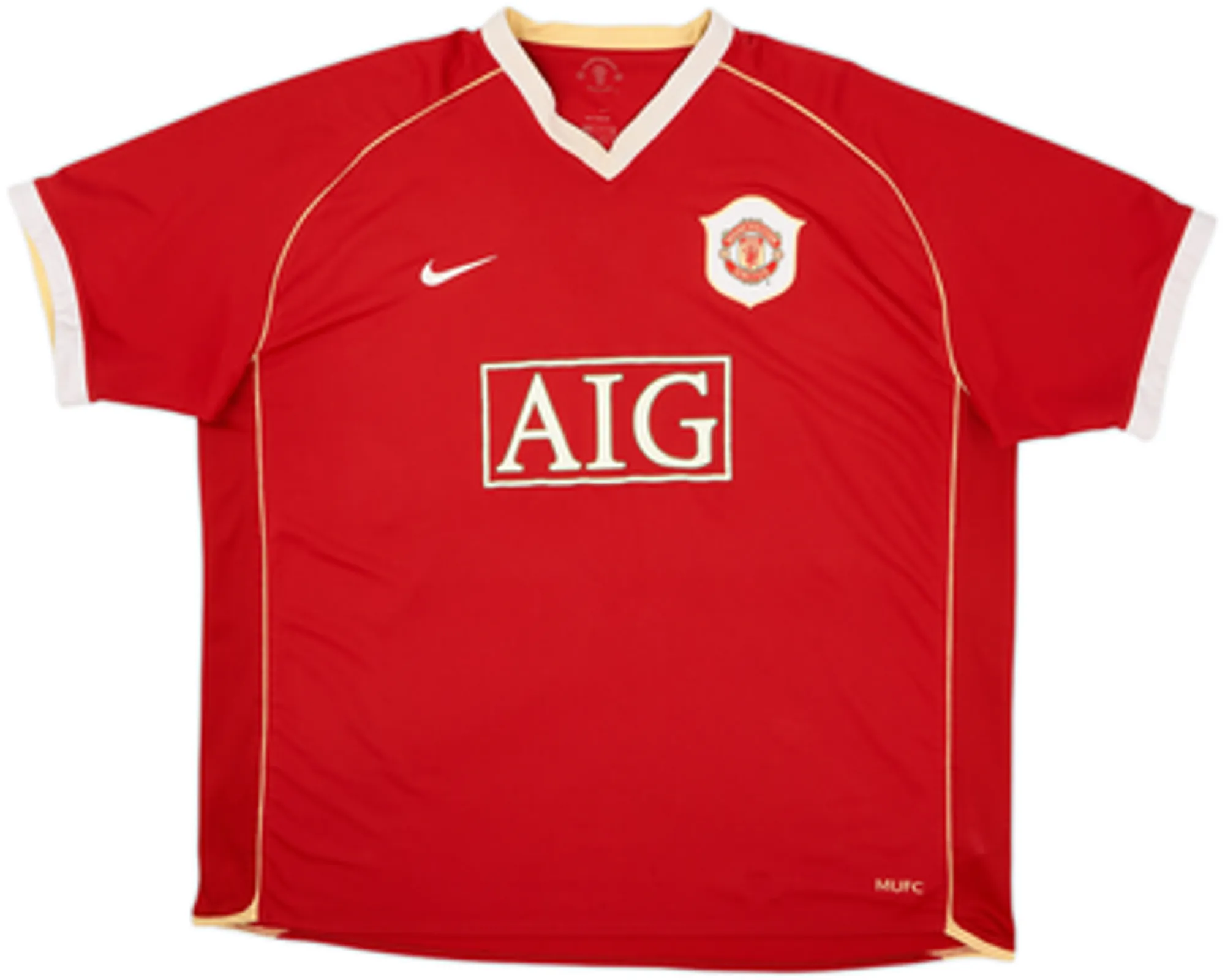 2006-07 Manchester United Home Shirt J.S.Park #13 - 6/10 - (3XL)