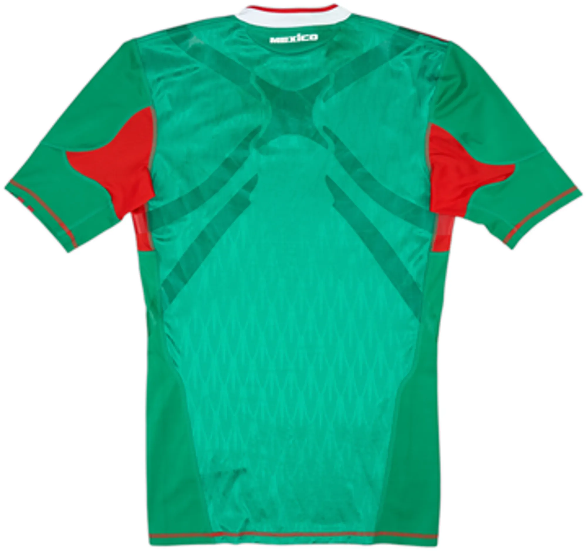 2009-11 Mexico Player Issue TechFit Home Shirt - 7/10 - (M)
