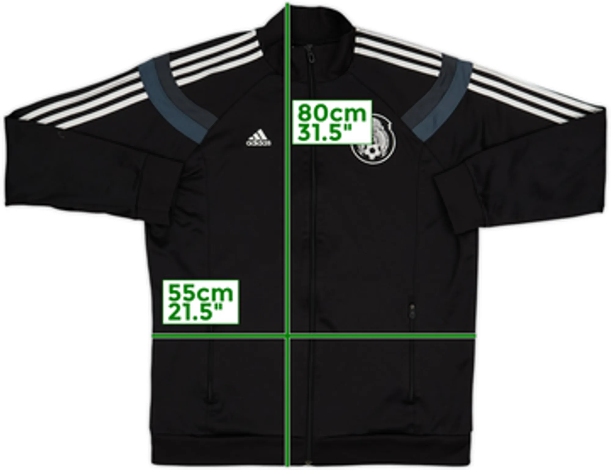 2013-14 Mexico adidas Track Jacket - 8/10 - (L)