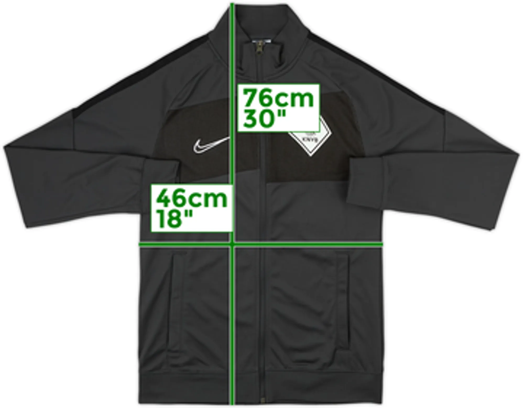 2021-22 Netherlands Nike Track Jacket - 8/10 - (S)