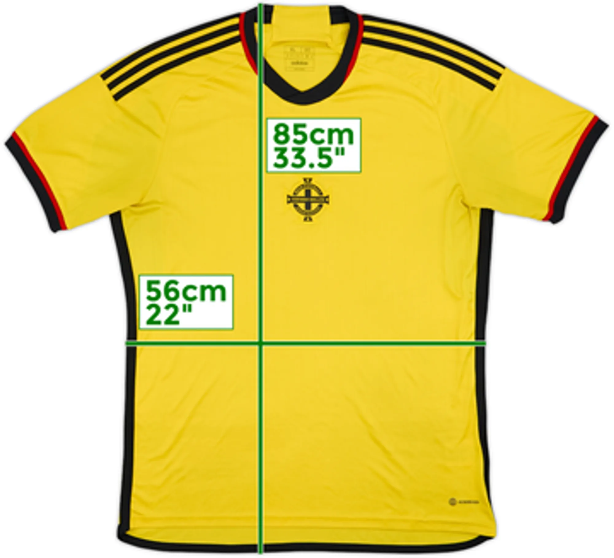2022-23 Northern Ireland Away Shirt - 5/10 - (XL)