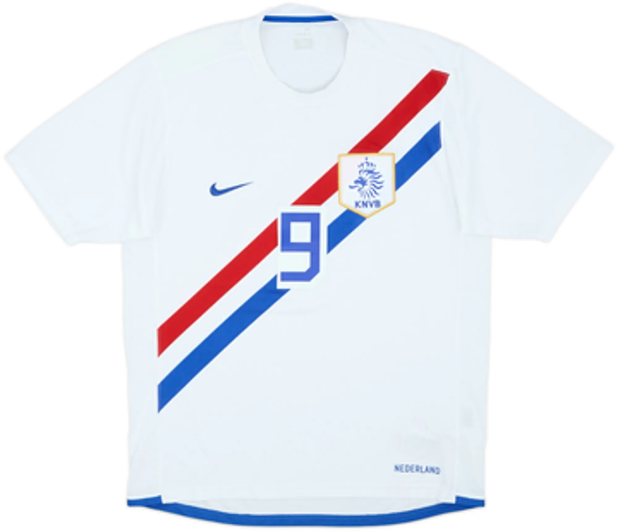 2006-08 Netherlands Away Shirt v.Nistelrooy #9 - 10/10 - (M)