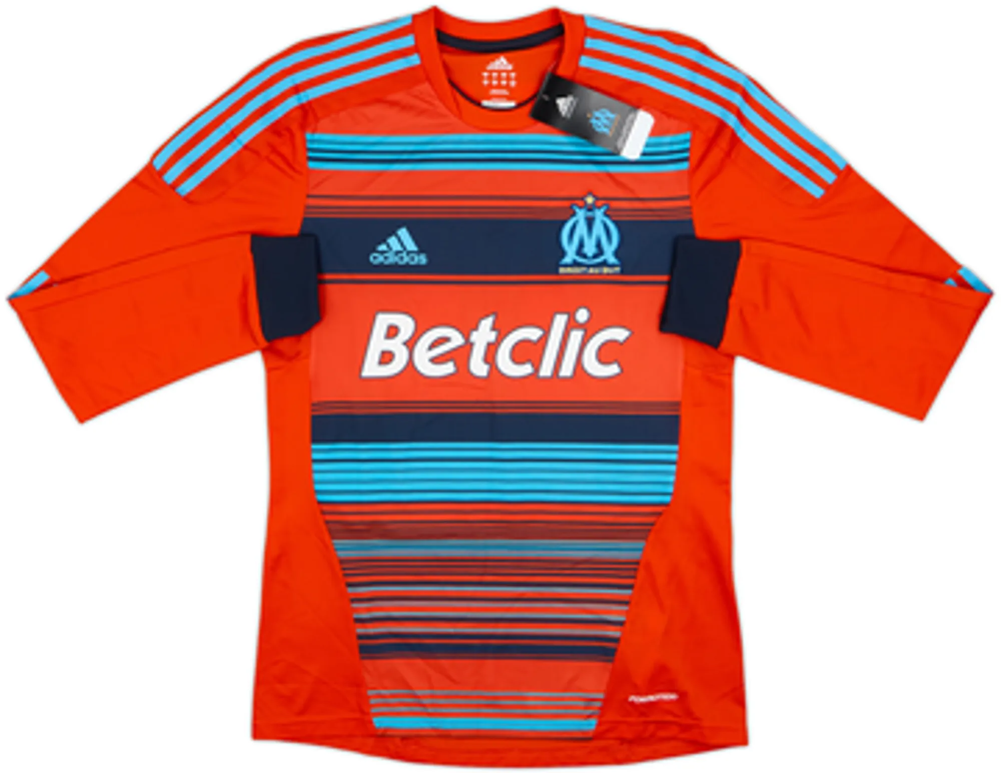 2011-12 Olympique Marseille Player Issue Formotion Third L/S Shirt Remy #11 (M)
