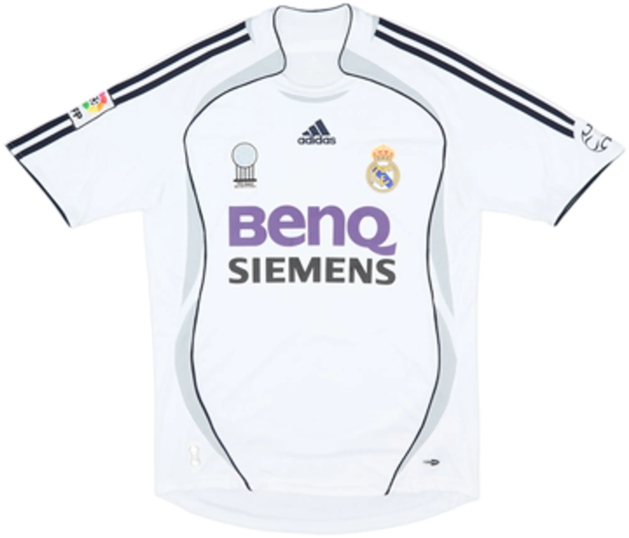 2006-07 Real Madrid Home Shirt Beckham #23 - 8/10 - (S)