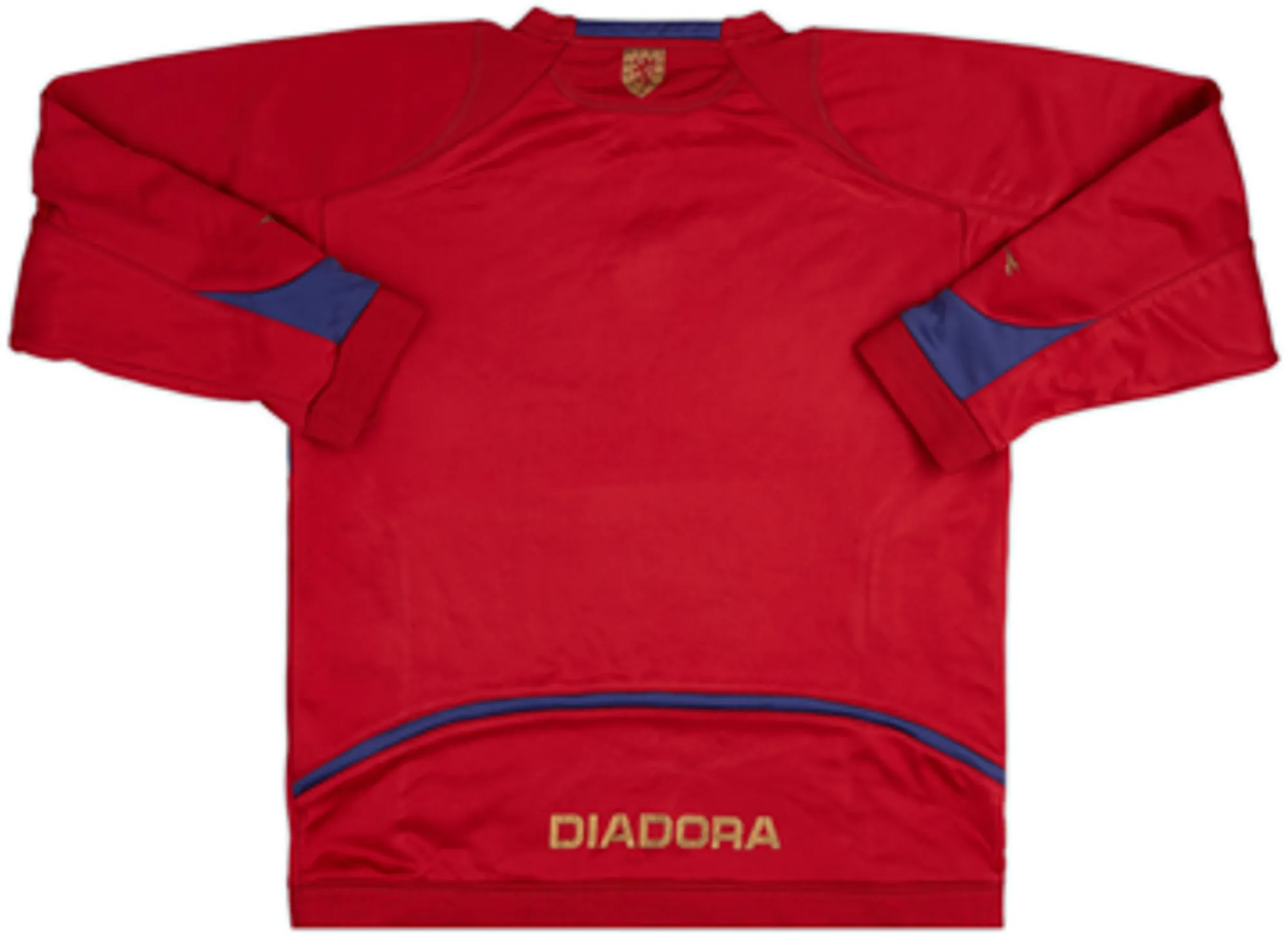 2007-08 Scotland Diadora Training Top - 6/10 - (XL.Boys)