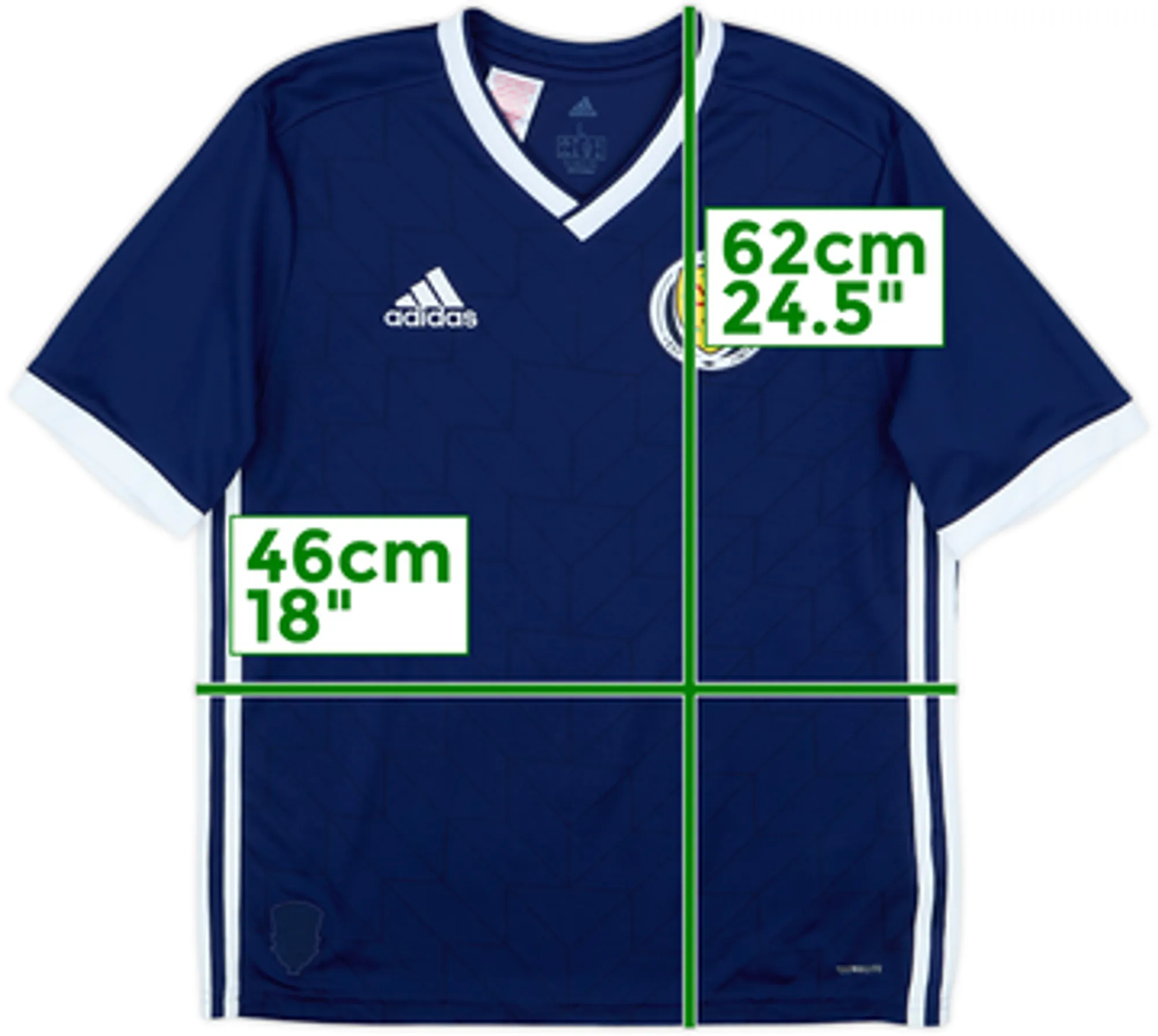 2017-19 Scotland Home Shirt - 10/10 - (L.Boys)