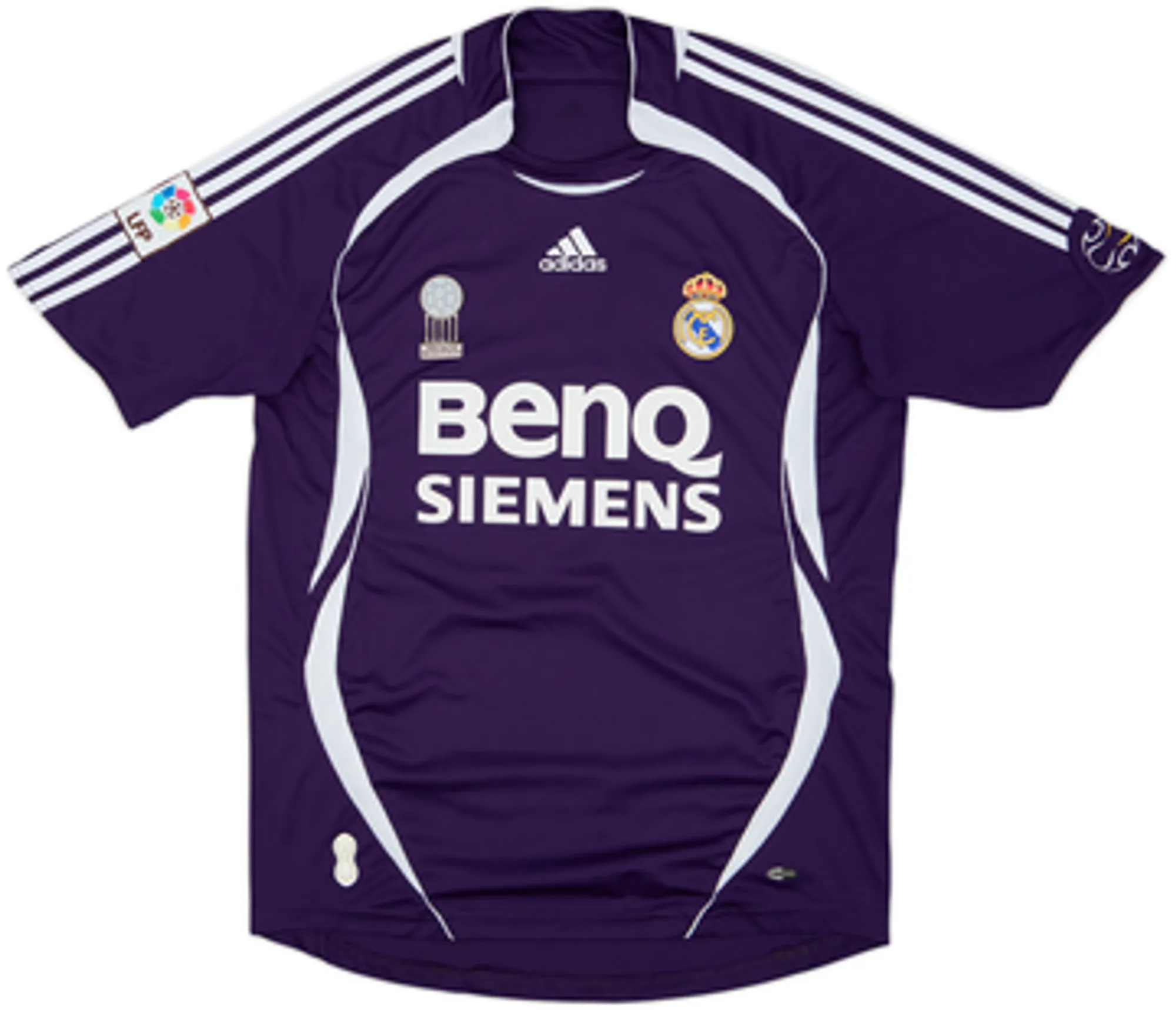 2006-07 Real Madrid Third Shirt Beckham #23 - 8/10 - (M)