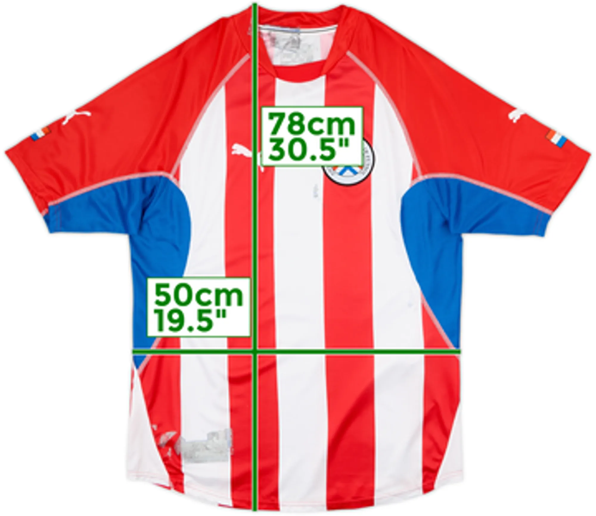 2002-04 Paraguay Home Shirt - 4/10 - (L)