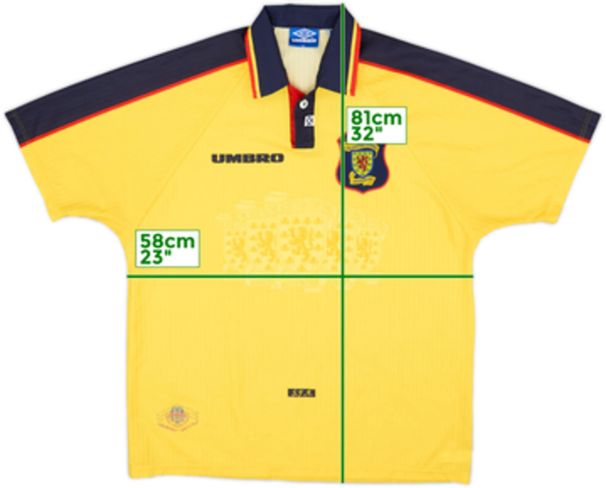 1996-99 Scotland Away Shirt - 8/10 - (XL)