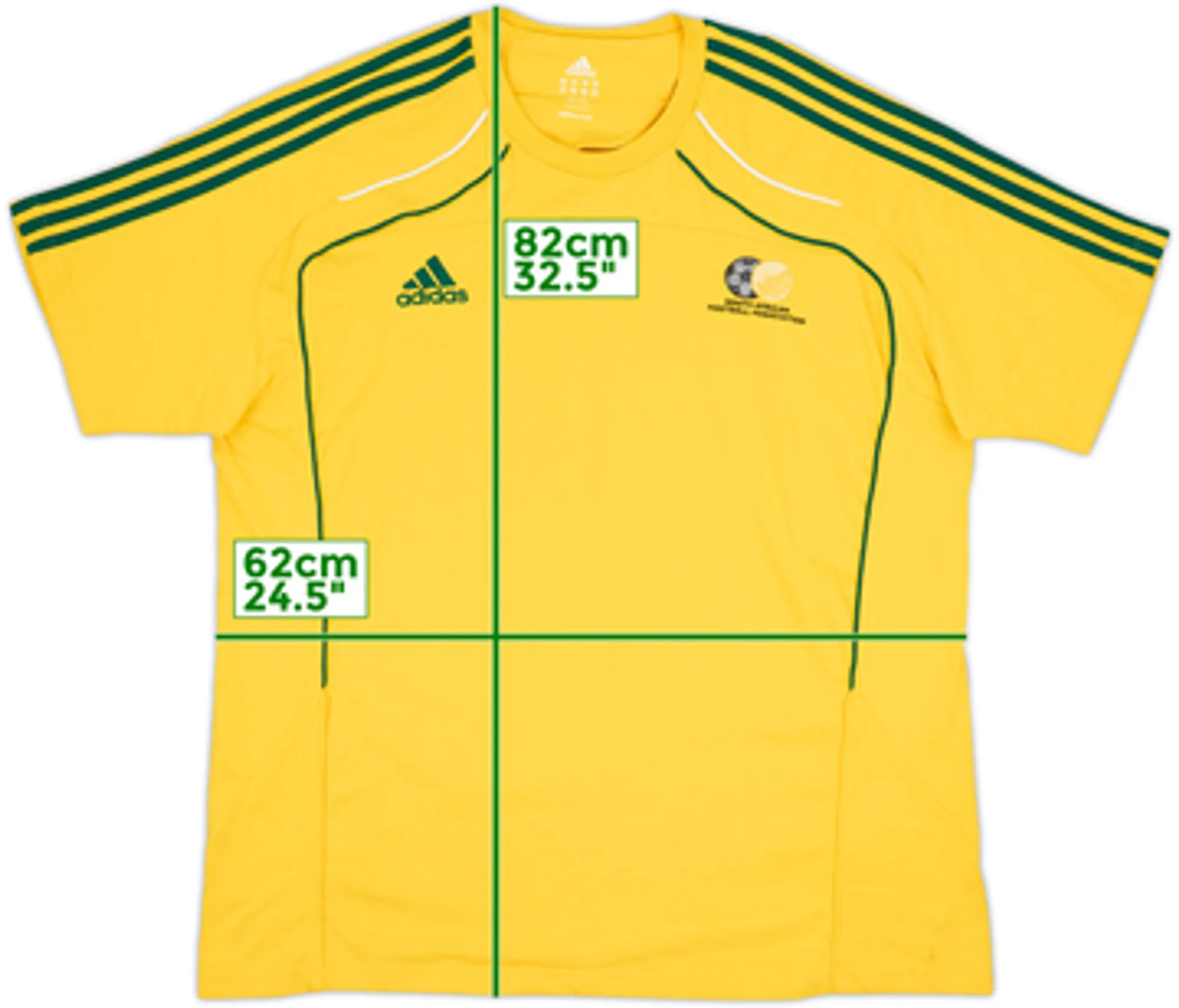 2010-11 South Africa adidas Cotton Tee - 8/10 - (3XL)