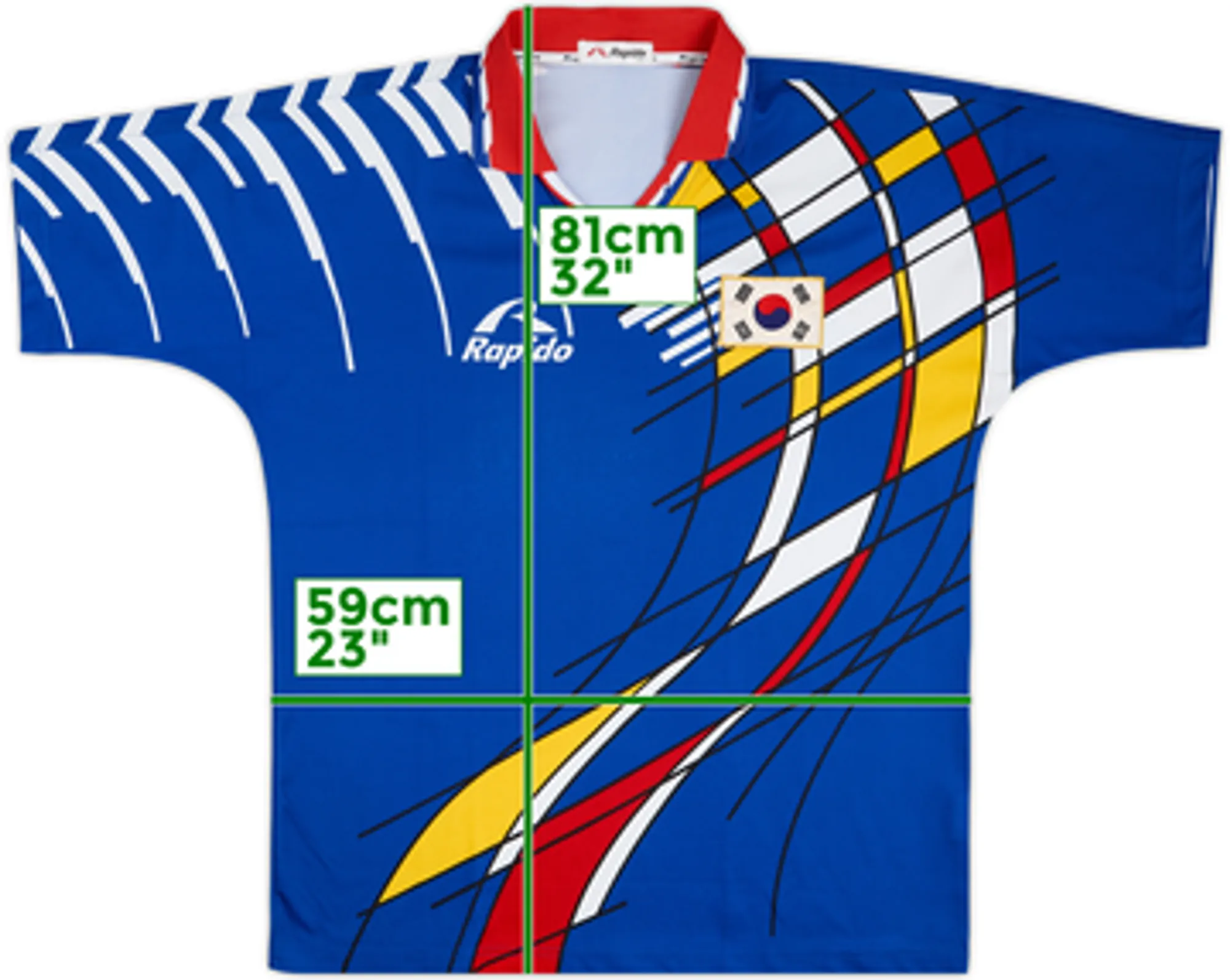 1995 South Korea Home Shirt - 9/10 - (XL)