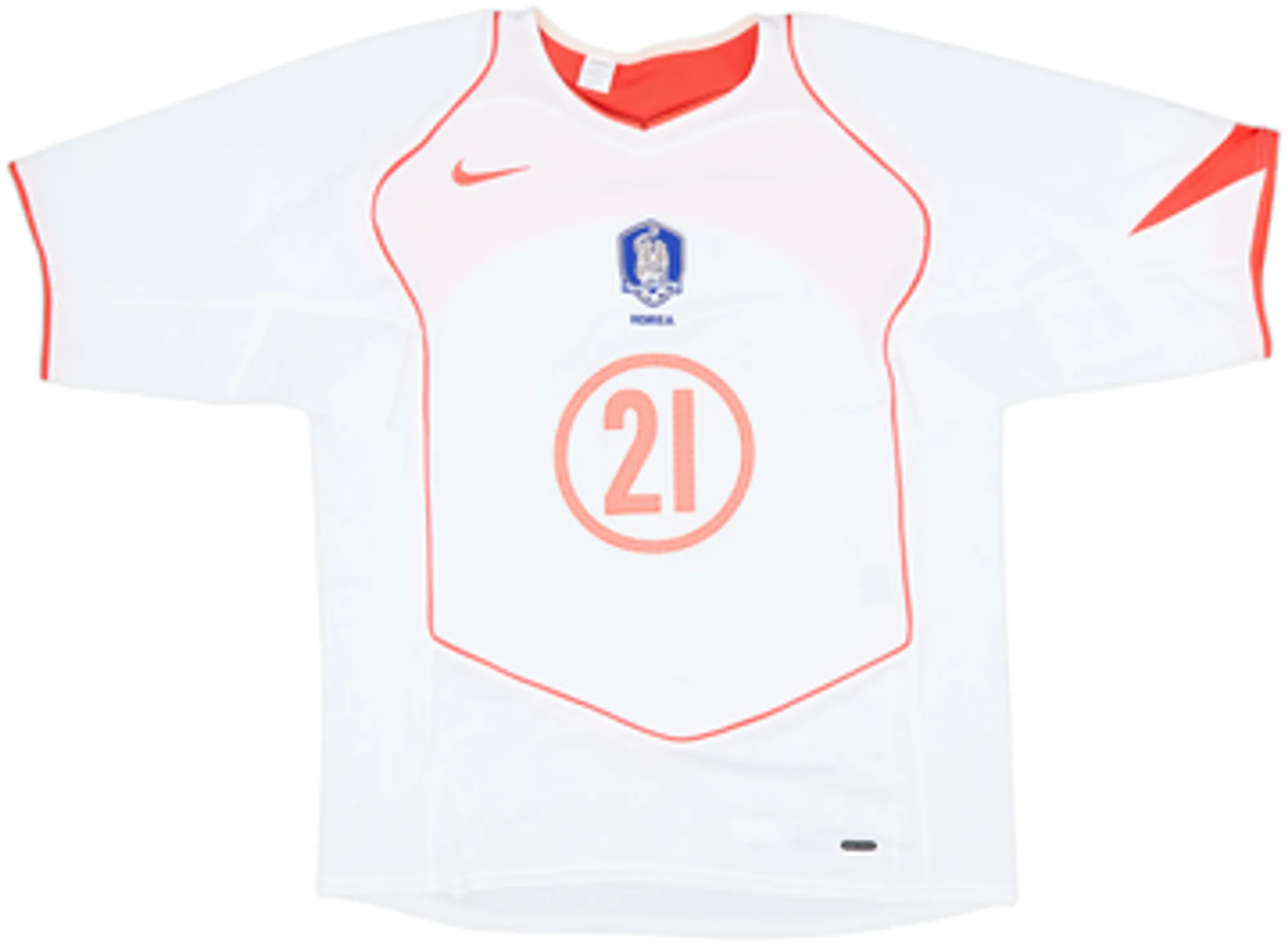 2004-06 South Korea Away Shirt J S Park #21 - 6/10 - (M)