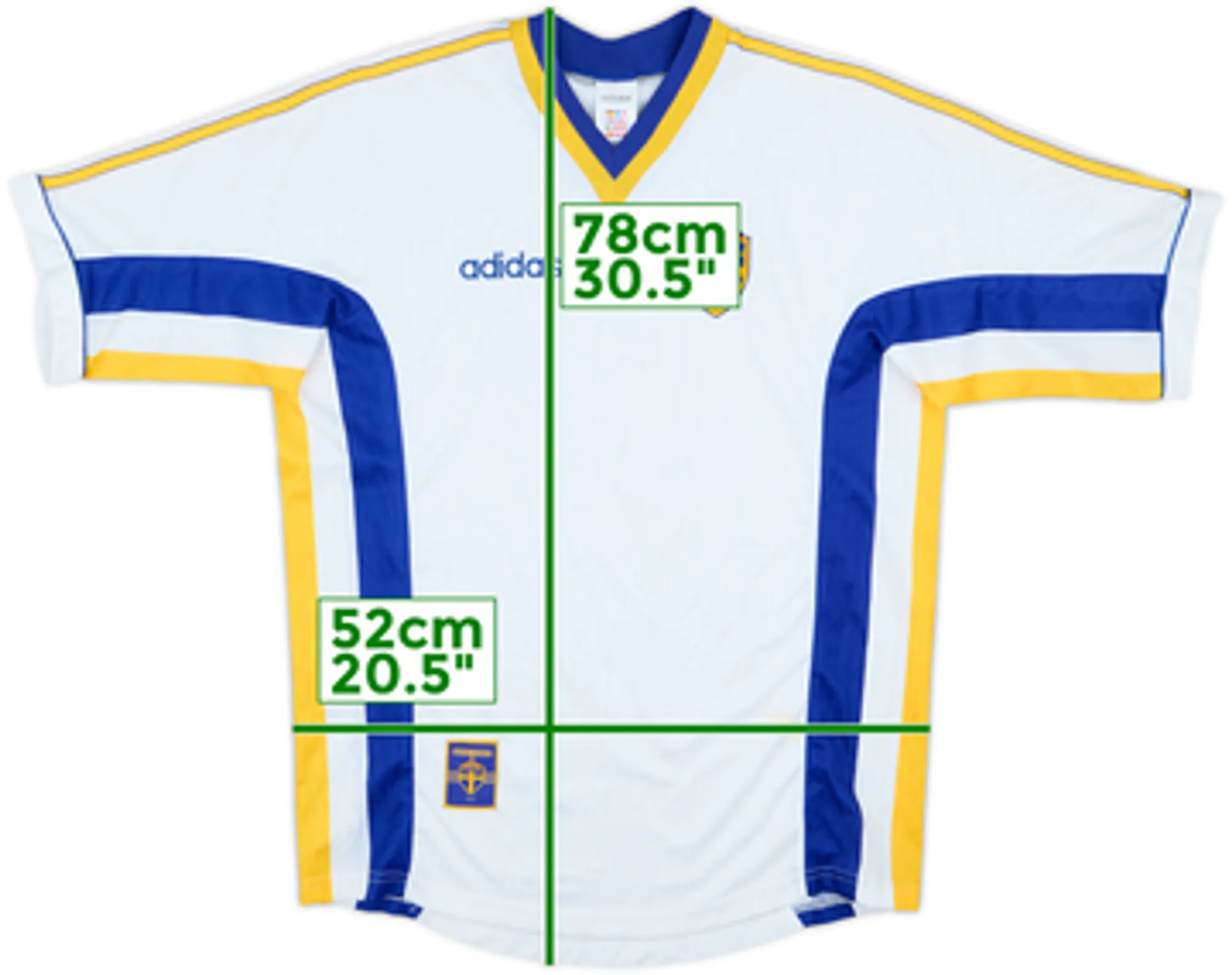 1998-00 Sweden Sample Away Shirt - 5/10 - (M)