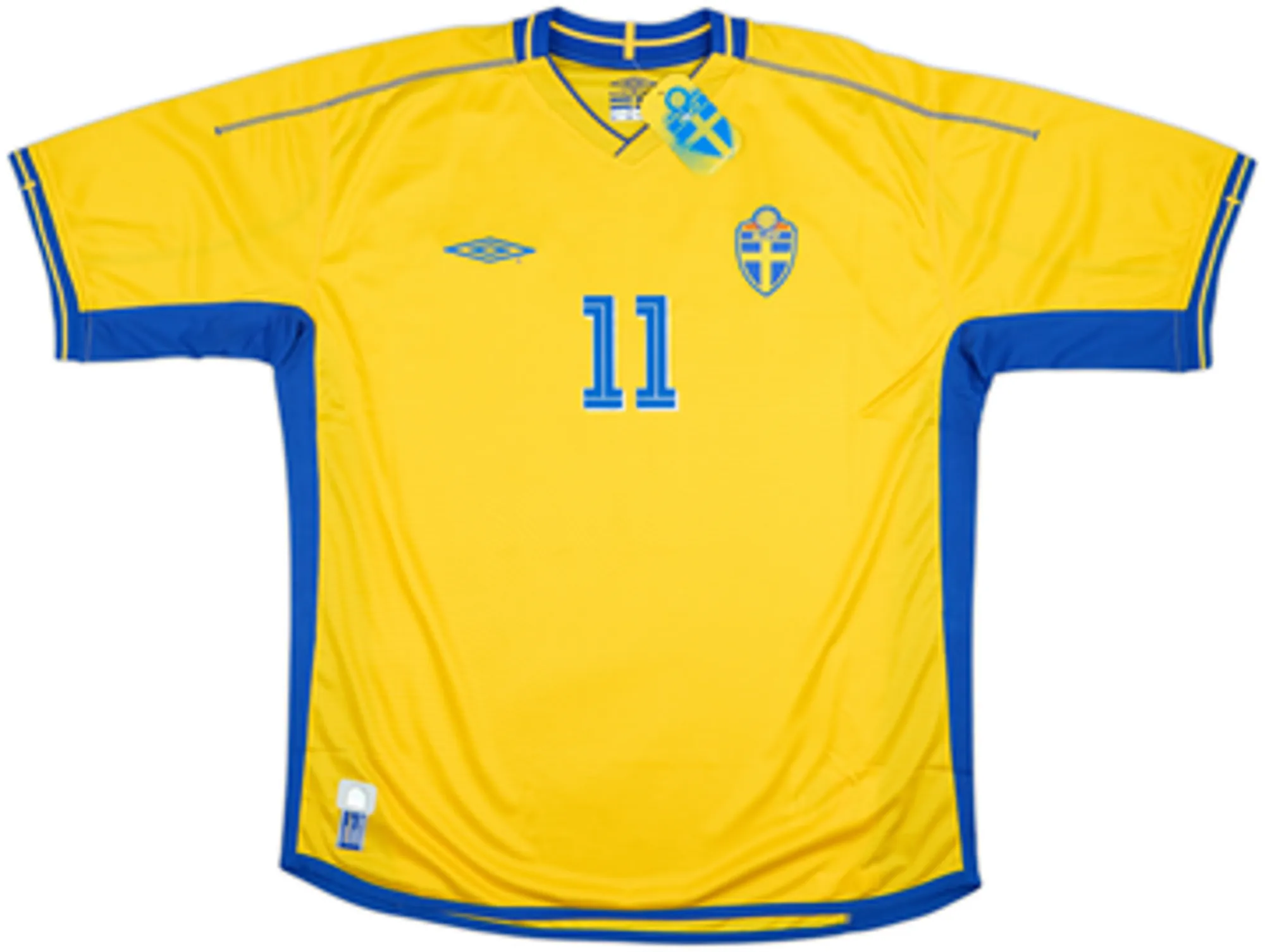 2003-04 Sweden Home Shirt Larsson #11 (XL)