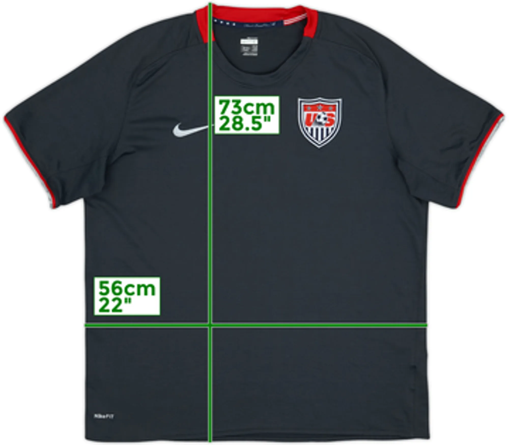 2008-09 USA Away Shirt - 9/10 - (L)