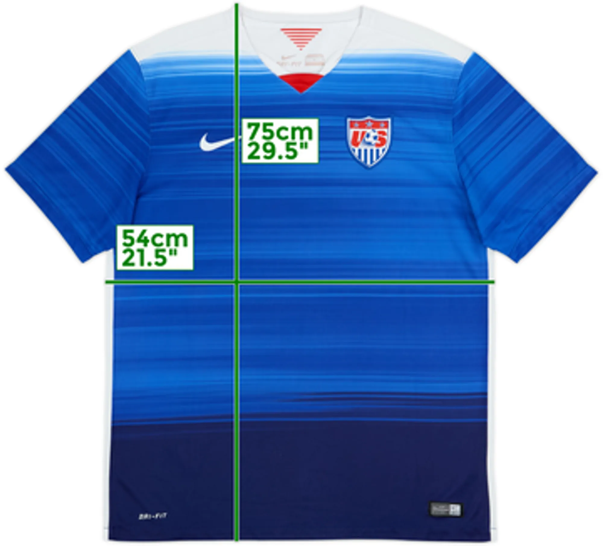 2015-16 USA Away Shirt - 6/10 - (L)