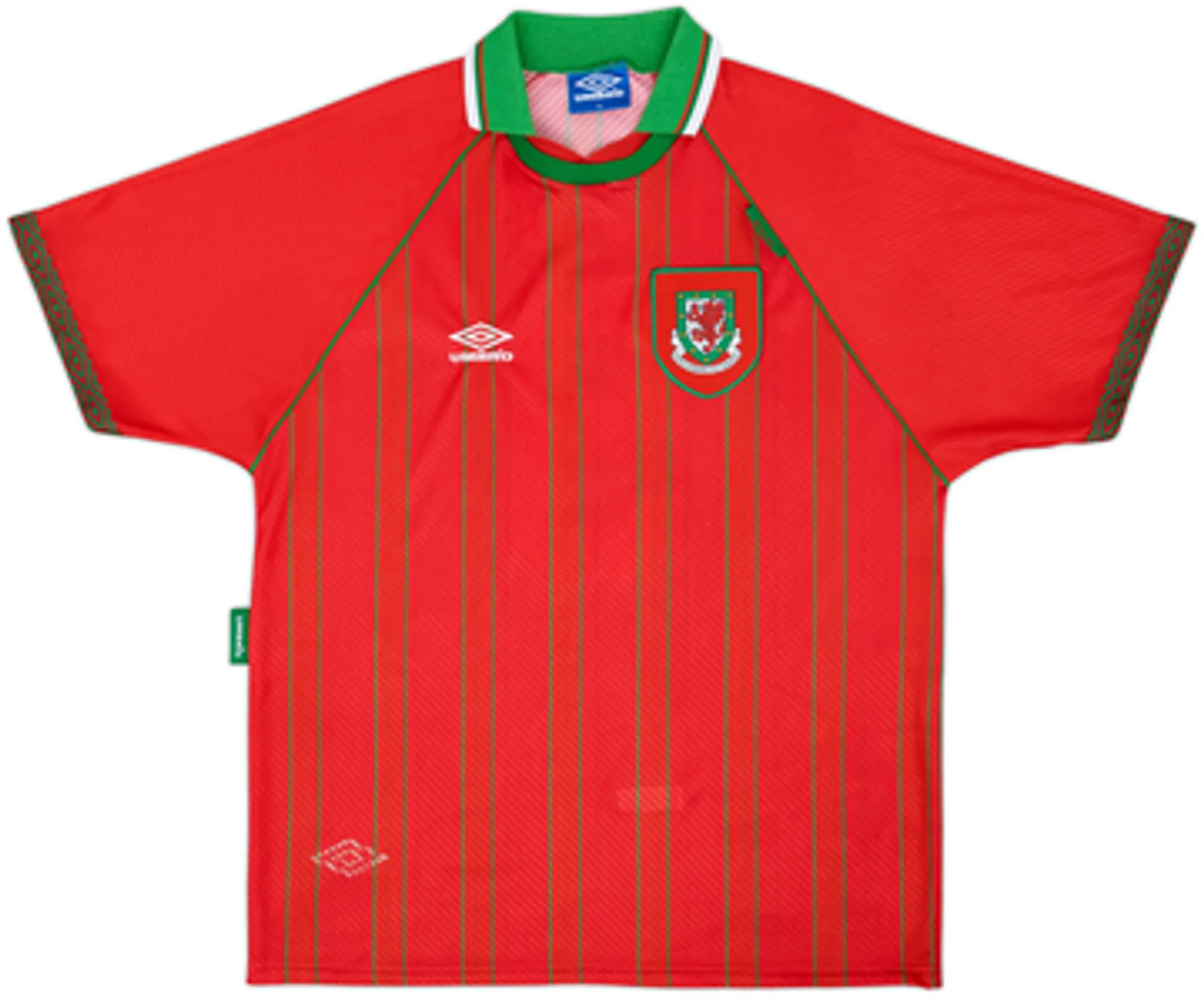 1994-96 Wales Home Shirt Rush #9 - 8/10 - (M)