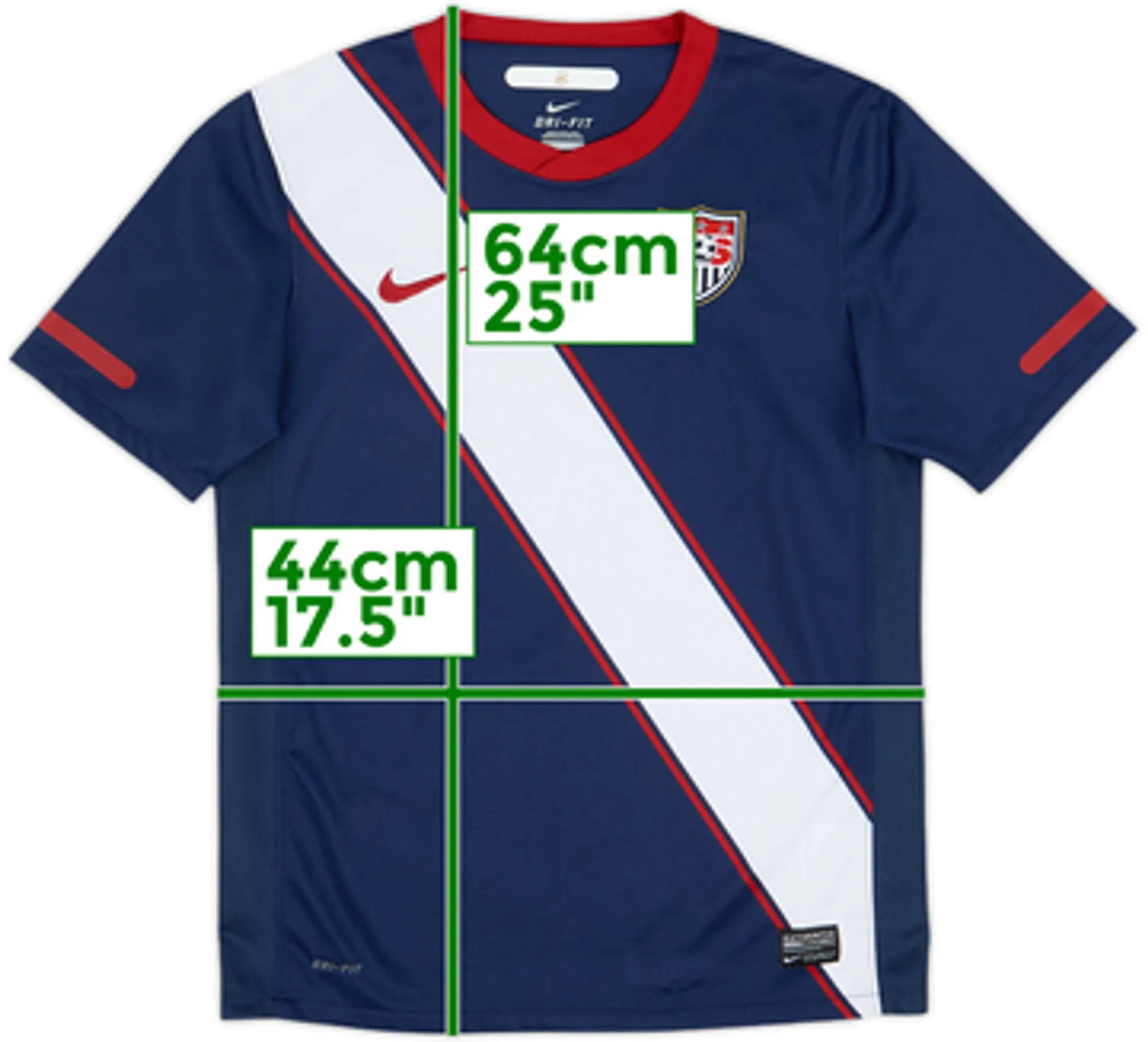 2010-11 USA Away Shirt - 9/10 - (XL.Boys)