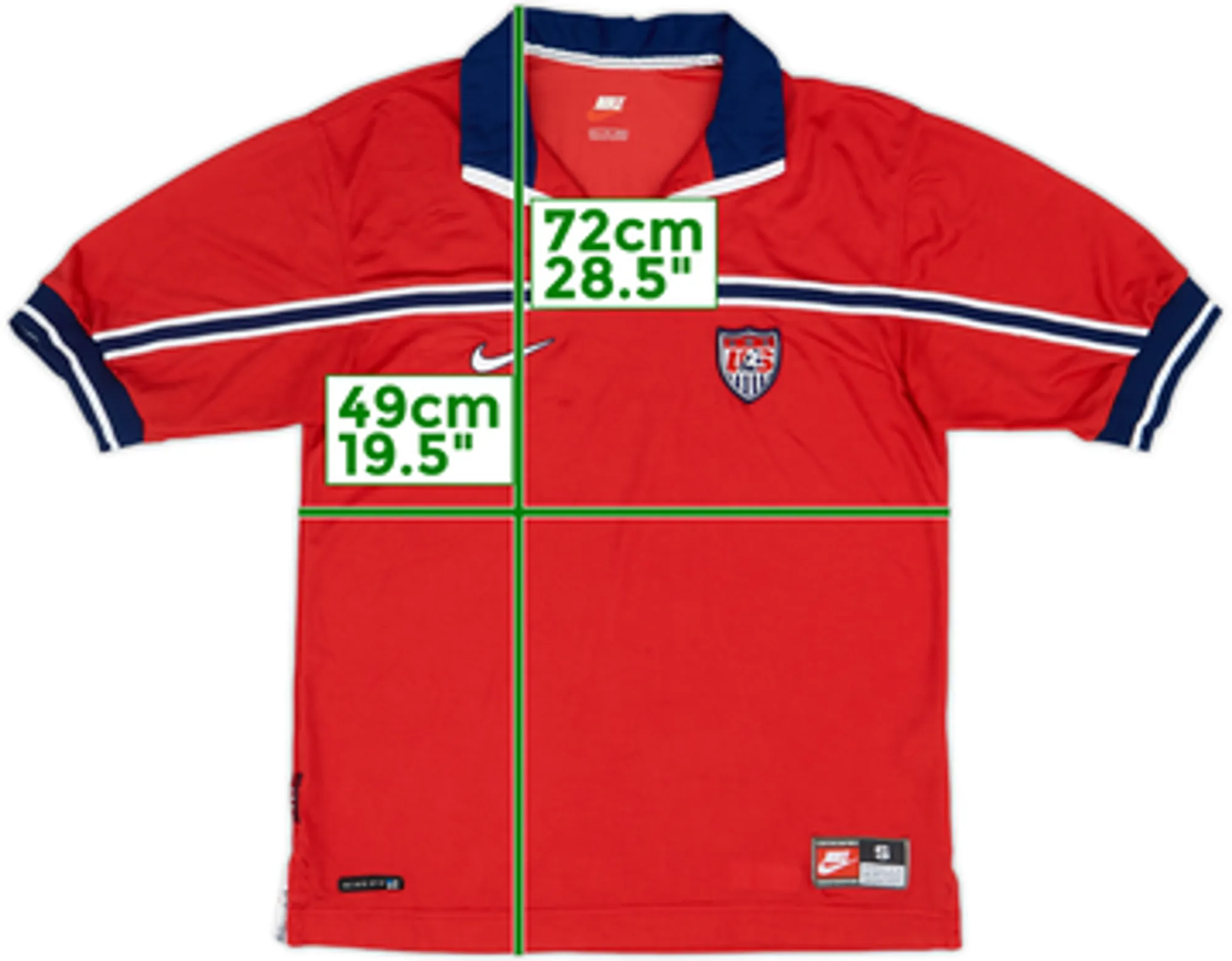 1998-99 USA Away Shirt - 7/10 - (M)