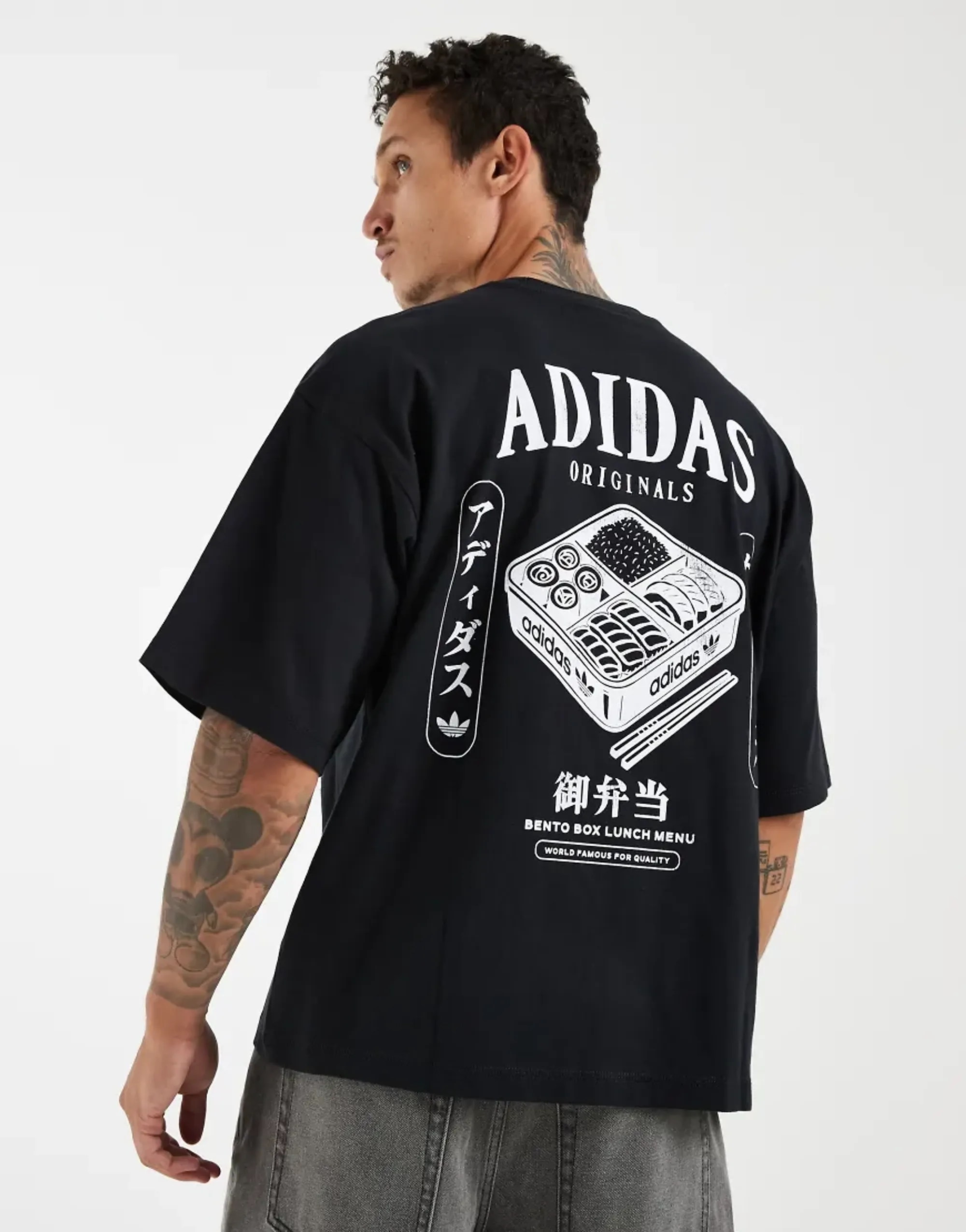 Adidas Originals Bentobox T-Shirt In Black