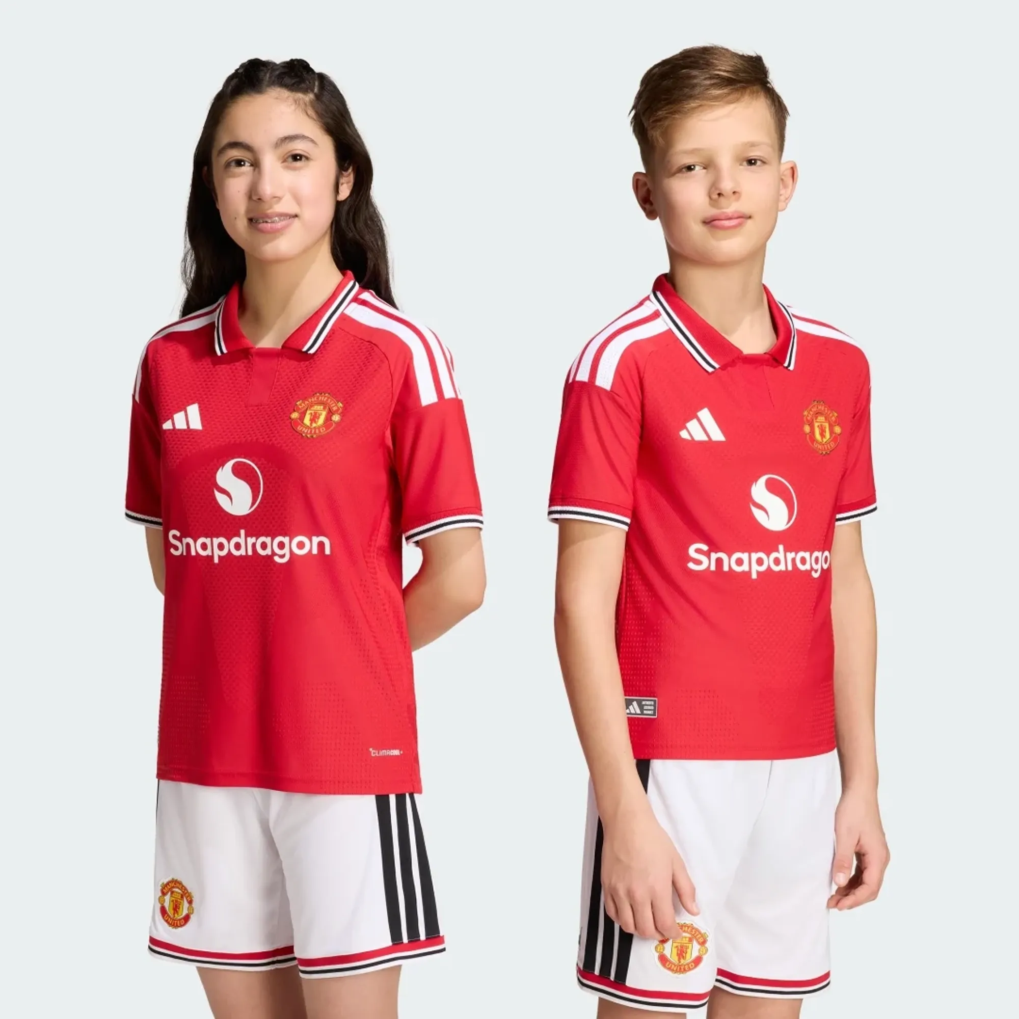adidas Manchester United 26/27 Home Authentic Jersey Kids