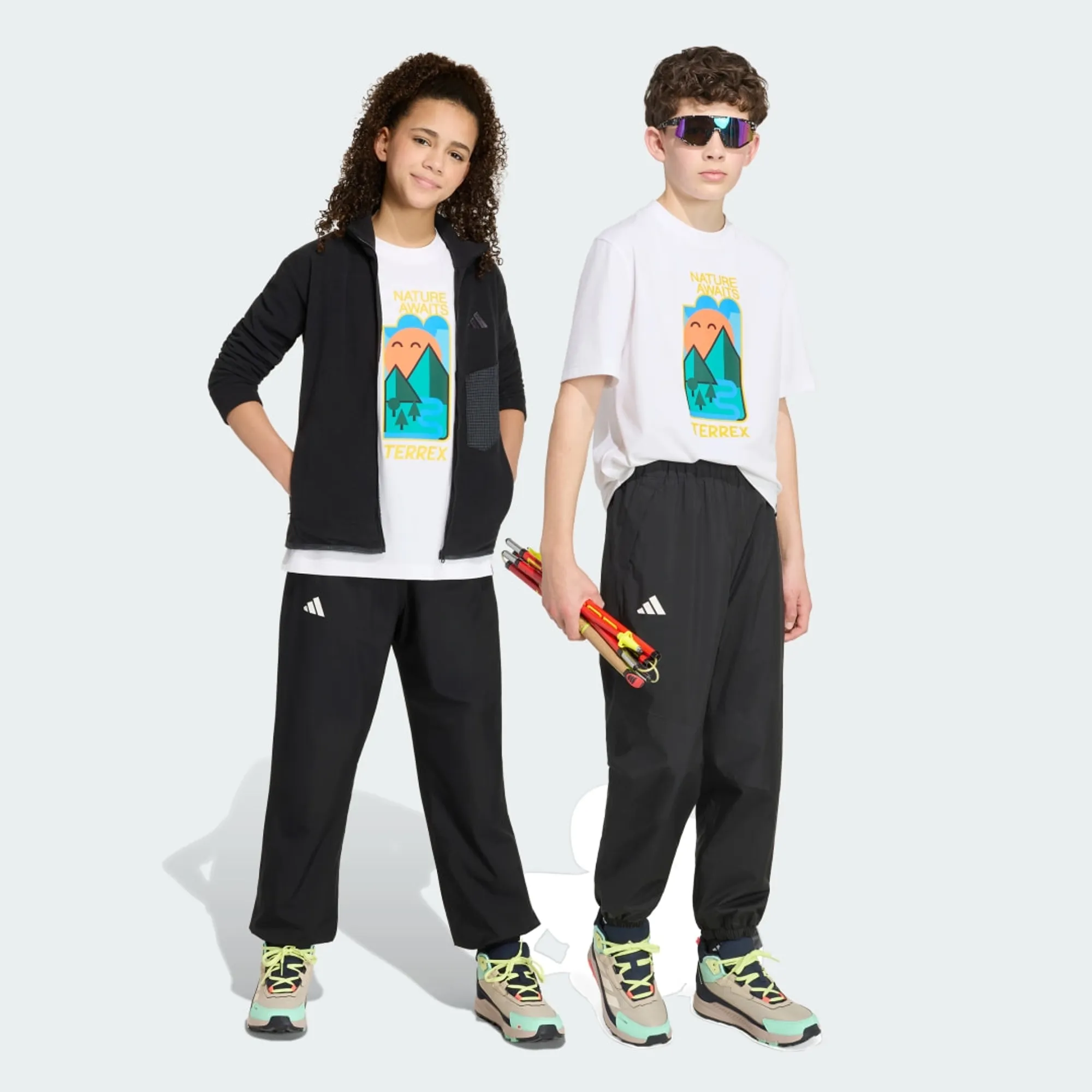 adidas Terrex Kids Multi 2 Layer CLIMAPROOF Rain Tracksuit Bottoms