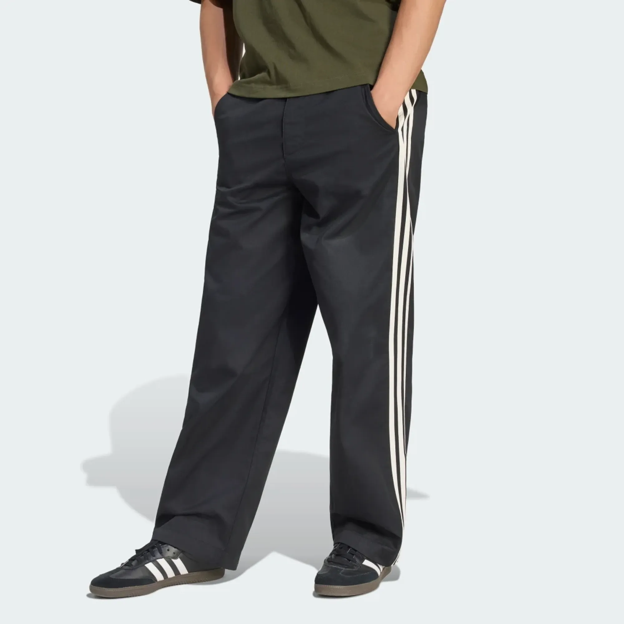 adidas 3 STRIPES PLEATED Trousers