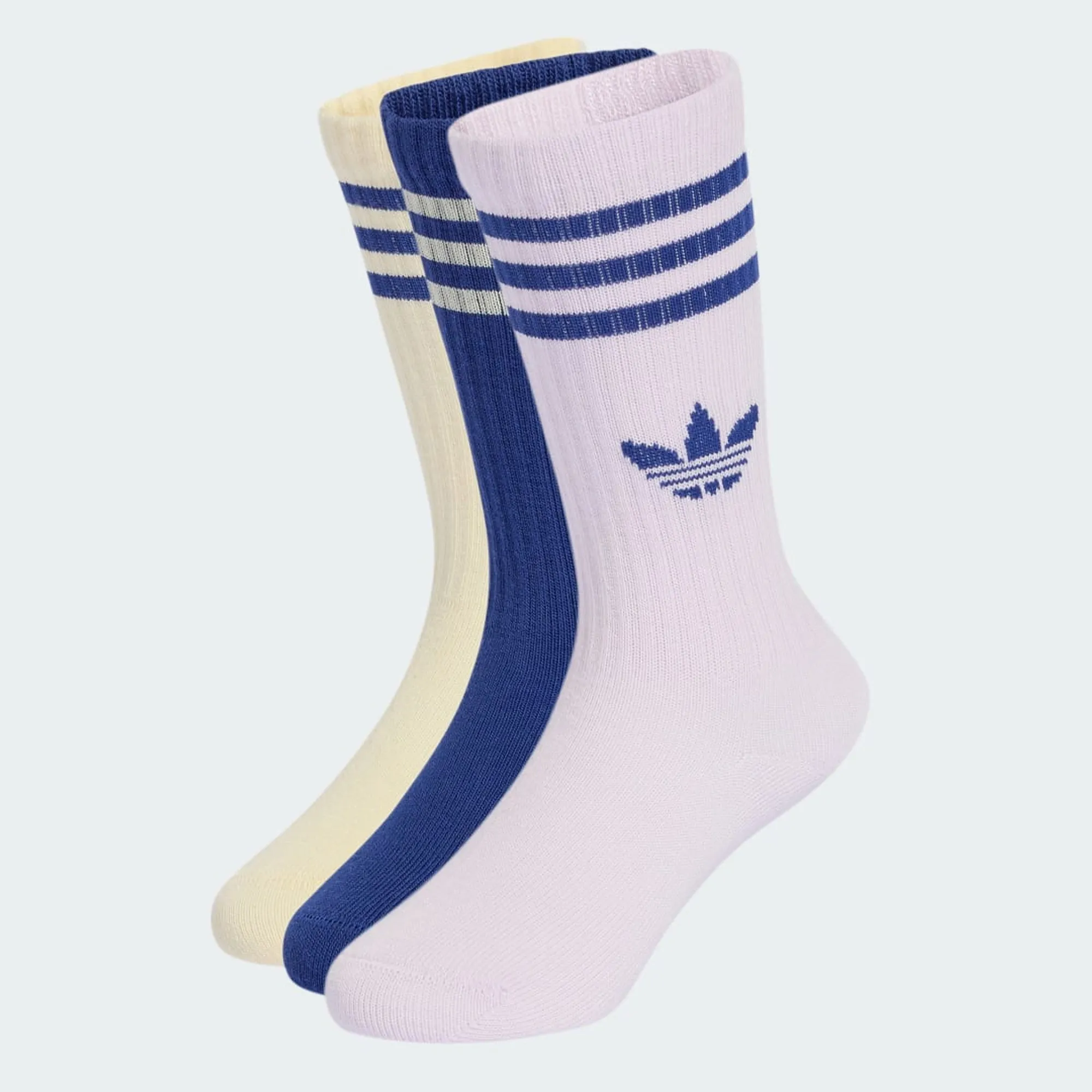 adidas 3-Stripes Crew Socks 6 Pairs Kids