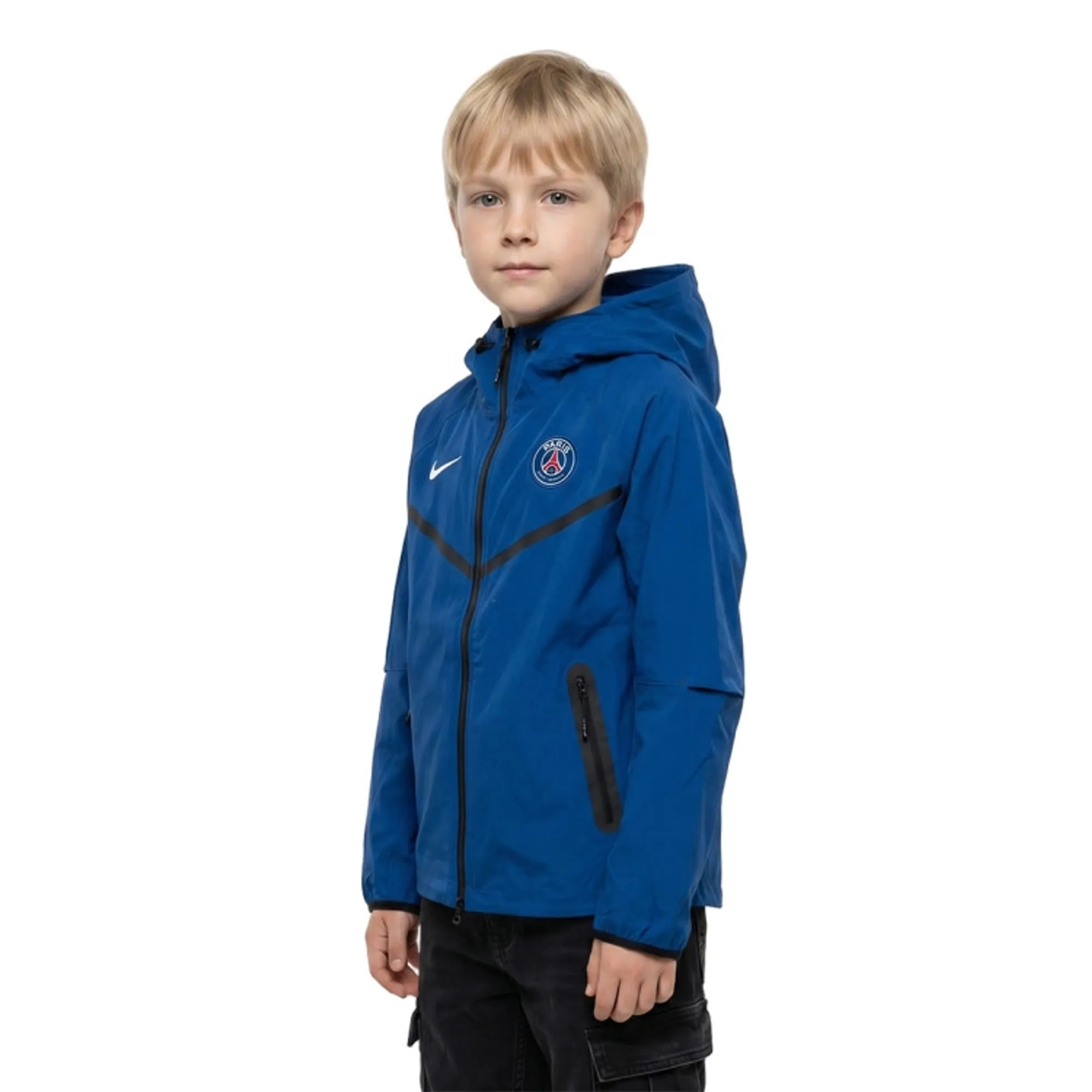 PSG Nike NSW Tech Woven Anthem Jacket - Old Royal - Kids