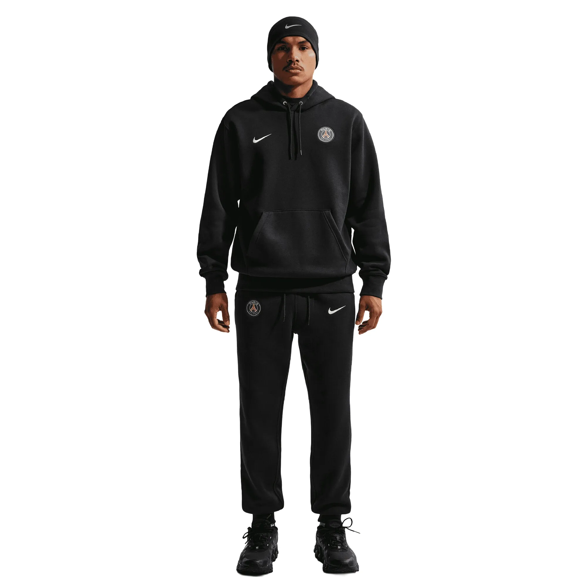 PSG Nike NSW Club Jogger Pants - Black