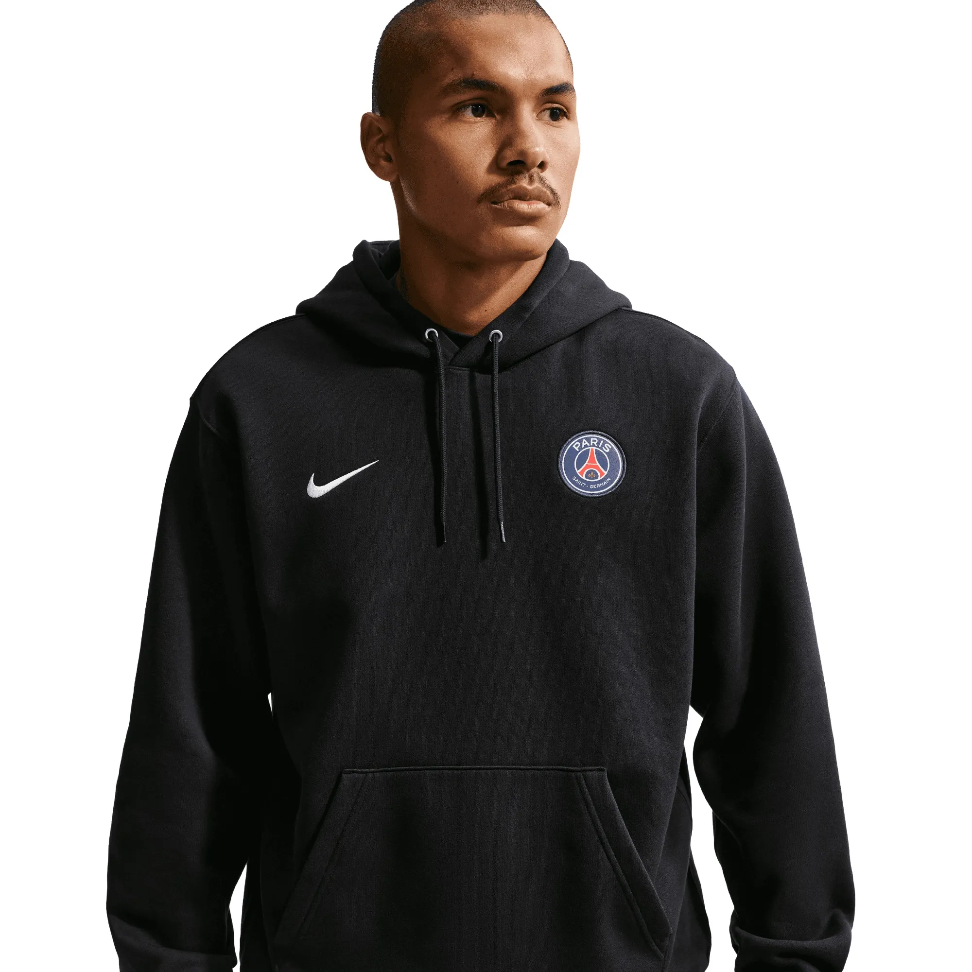 PSG Nike NSW Club Hoodie - Black