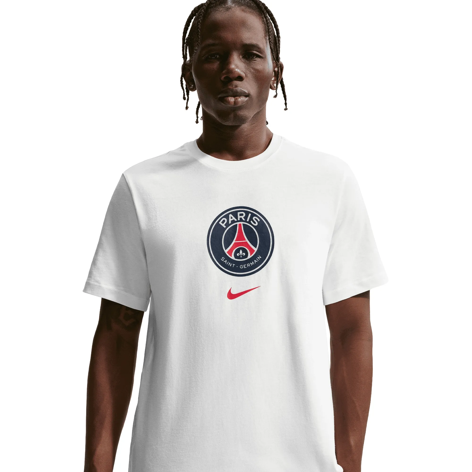 PSG Nike Crest T-Shirt - White