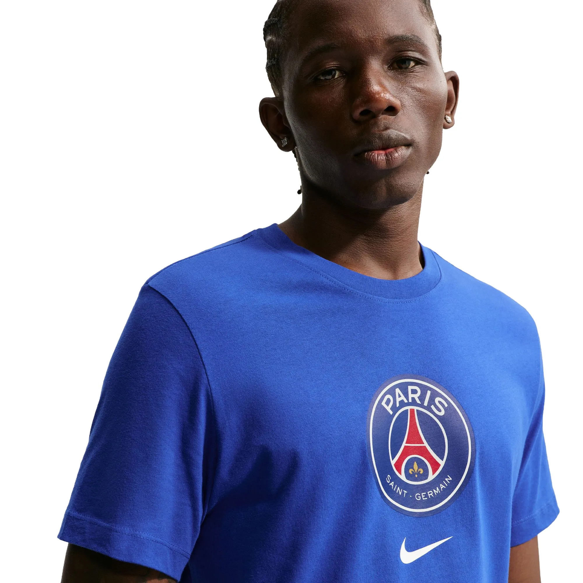 PSG Nike Crest T-Shirt - Old Royal