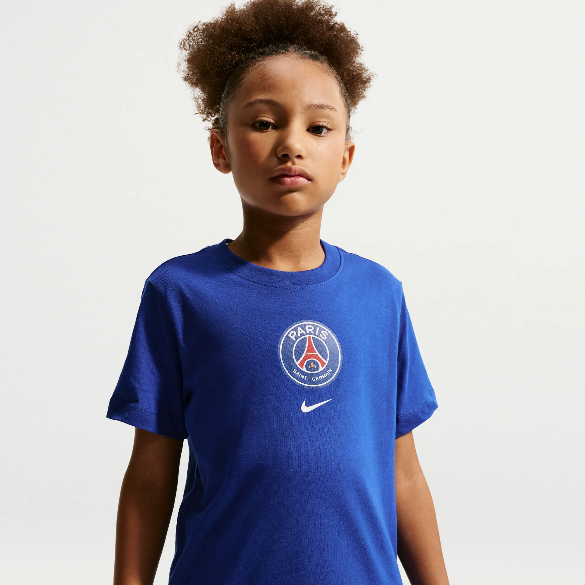 Paris Saint-Germain Older Kids' Nike Football T-shirt - Blue