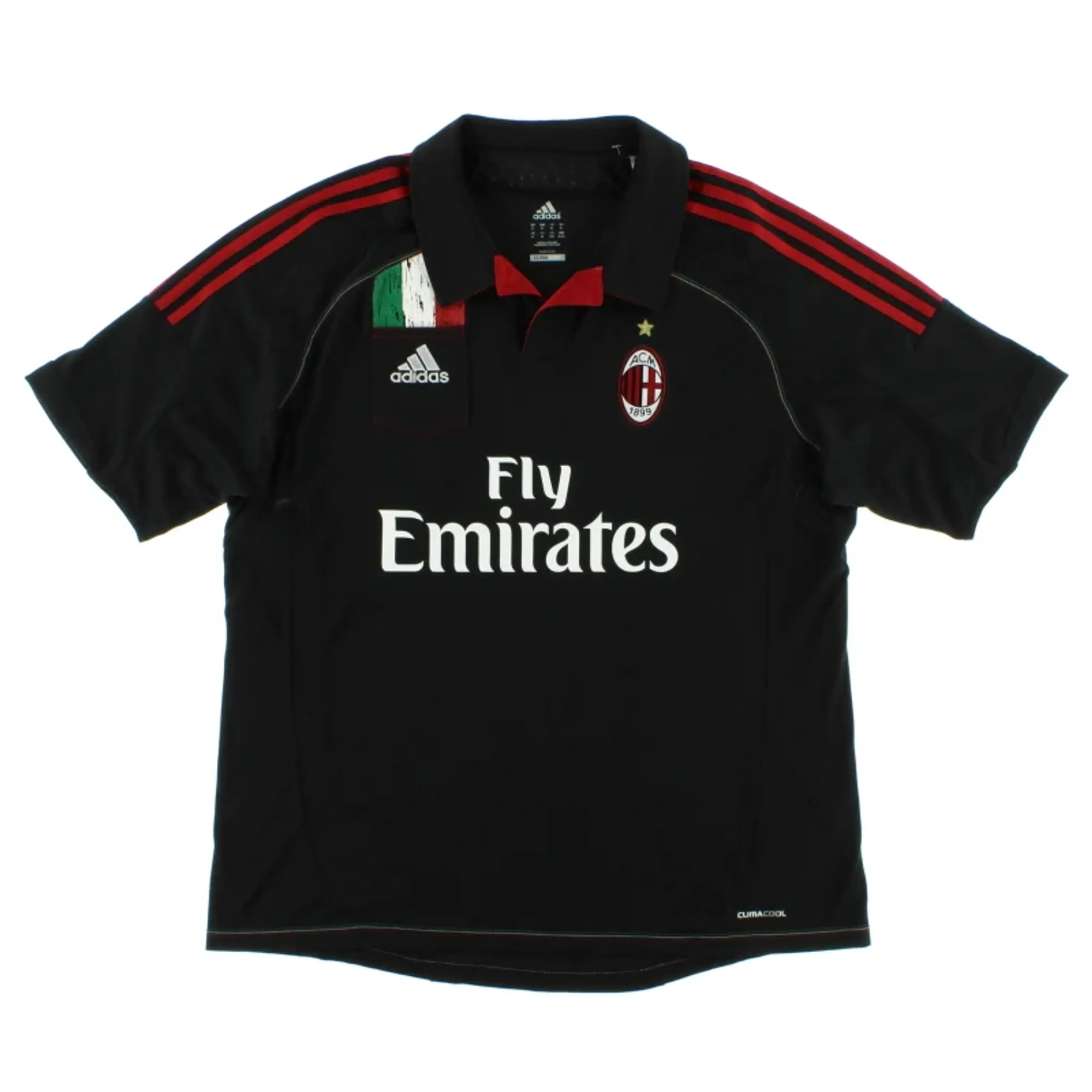 2012-13 AC Milan adidas Third Shirt XL - AC Milan / Excellent 