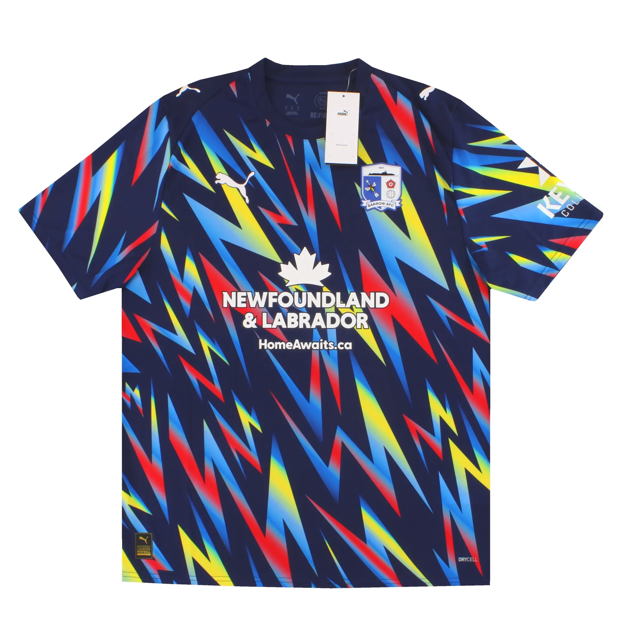 2025-26 Barrow Puma Away Shirt *BNIB* - League Two / BNIB 