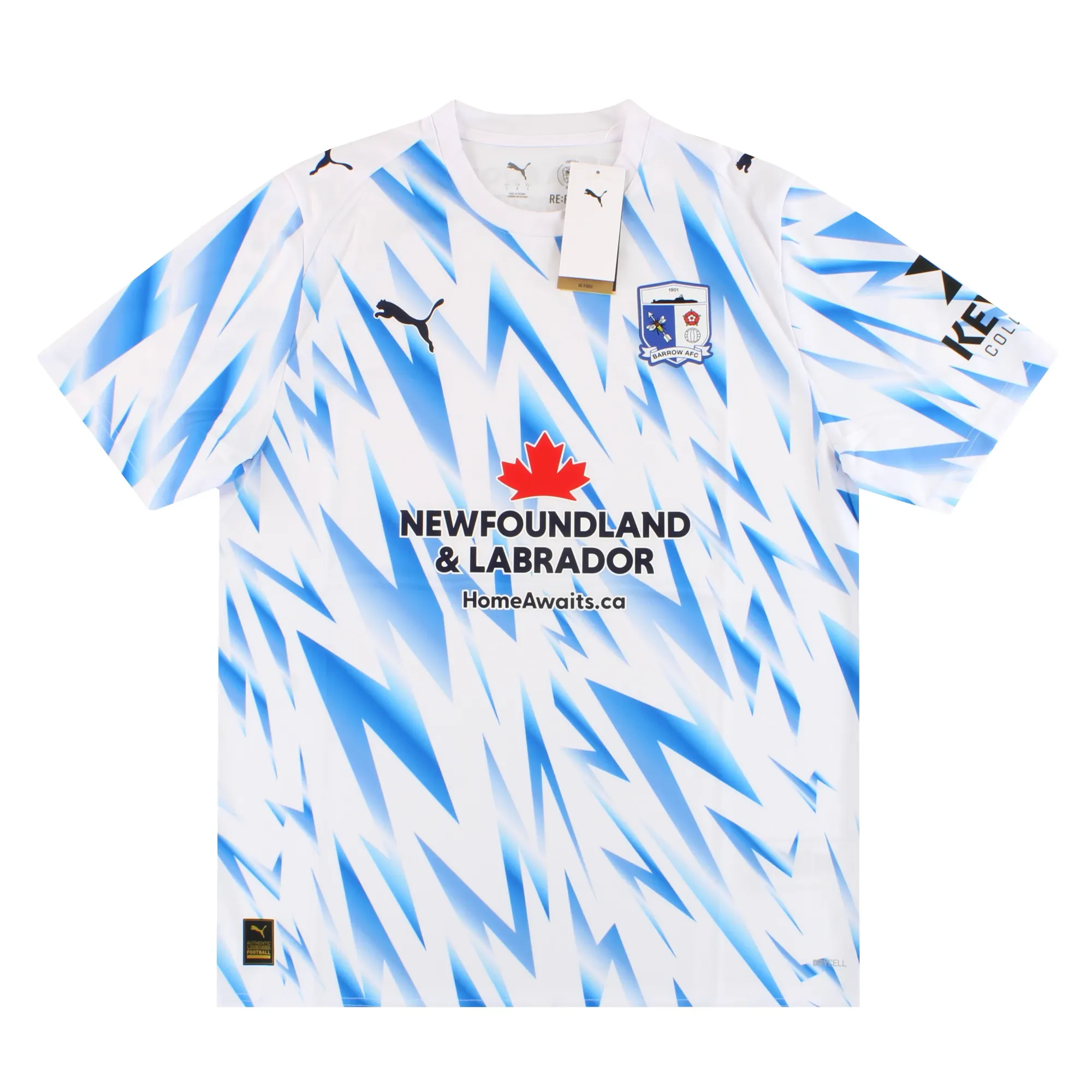 2025-26 Barrow Puma Home Shirt *BNIB* - League Two / w/tags 